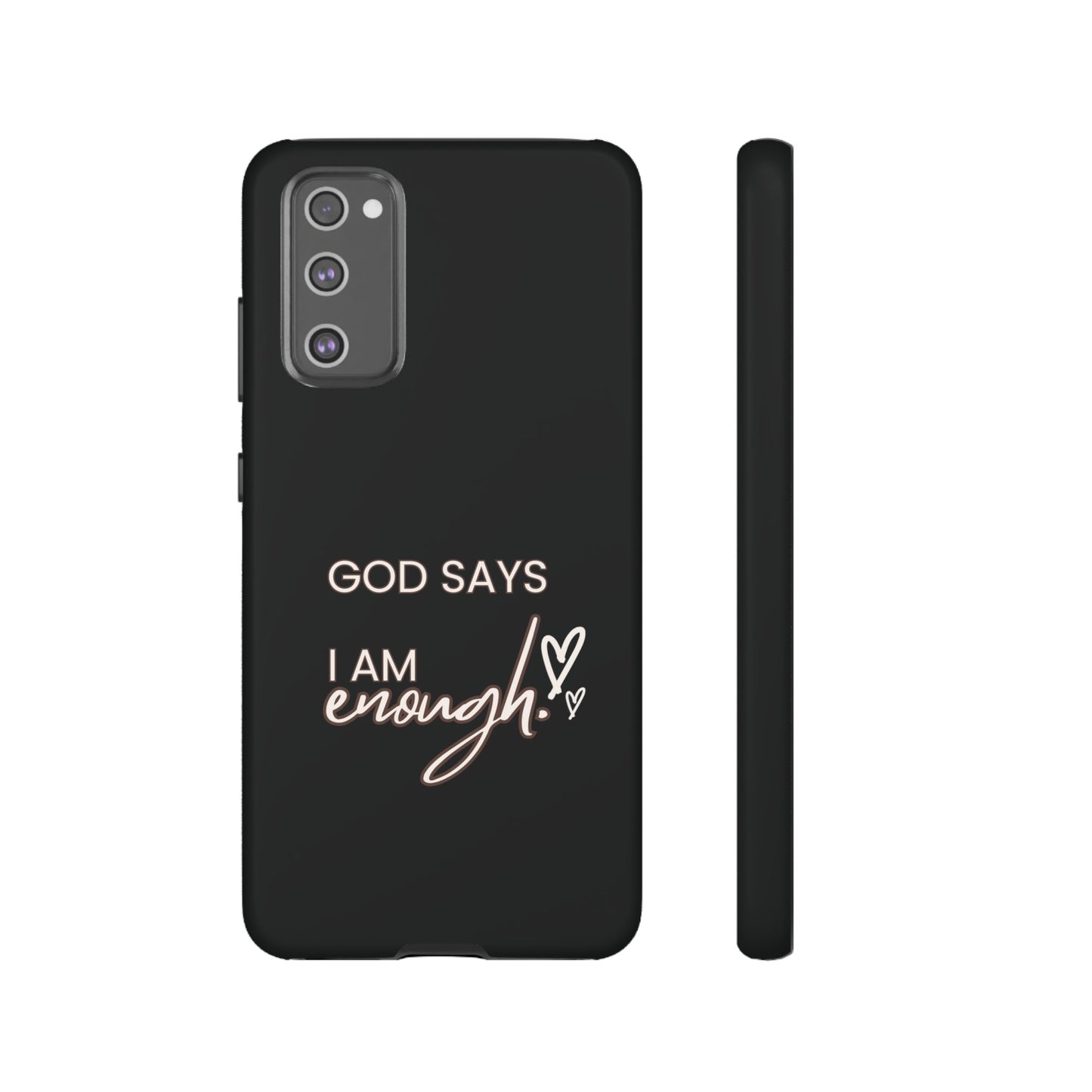 I am Enough Android Phone Case