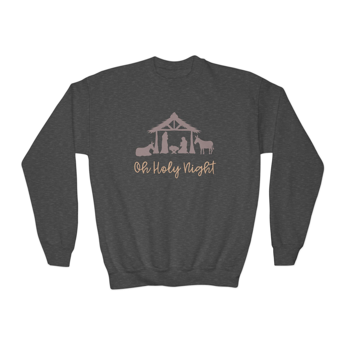 Oh Holy Night Youth Crewneck Sweatshirt