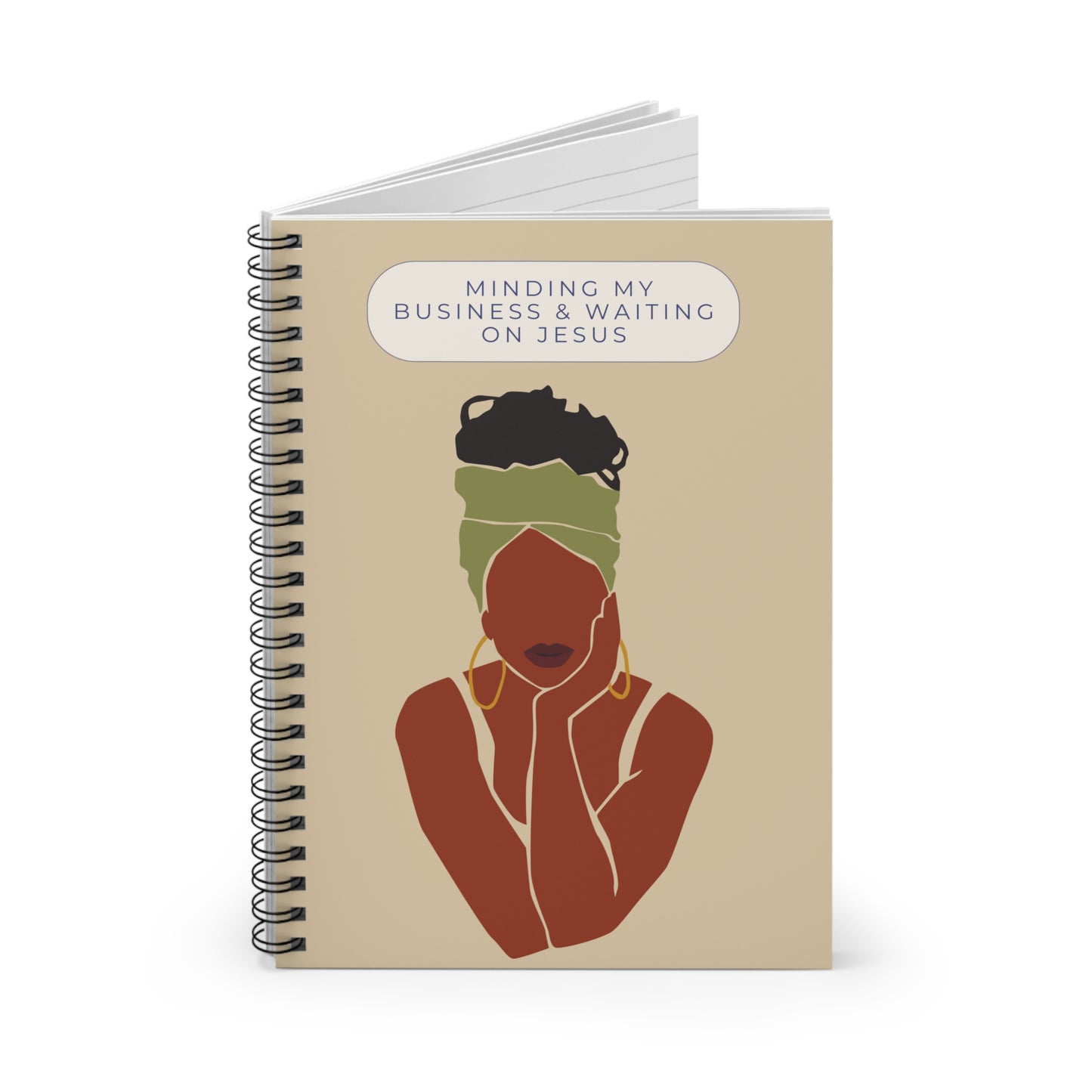 Waiting on Jesus Spiral Notebook 2.0