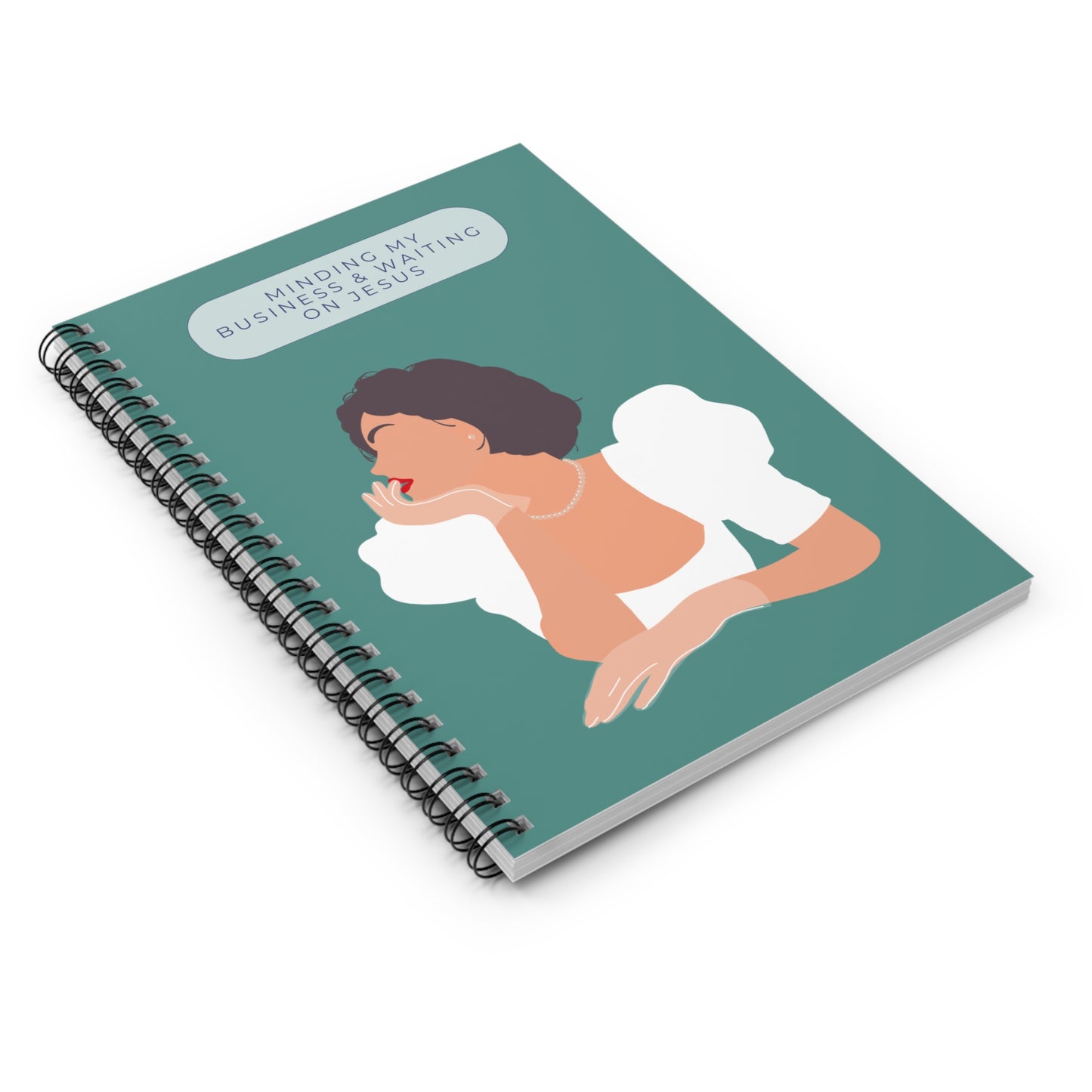 Waiting on Jesus Spiral Notebook 1.0