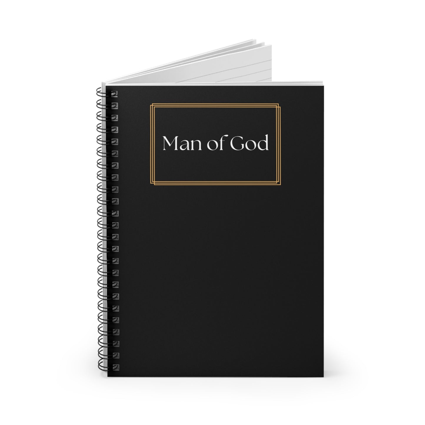 Man of God Spiral Notebook