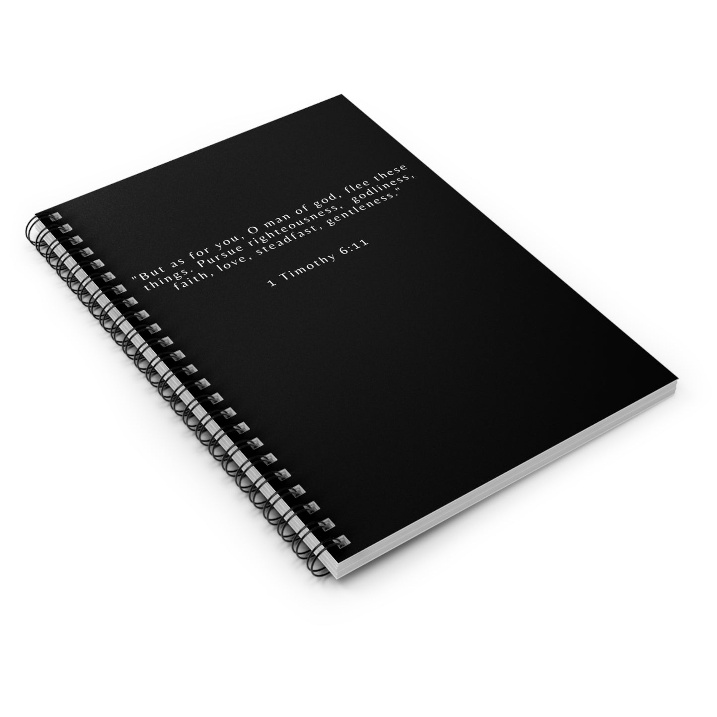1 Timothy 6 Spiral Notebook