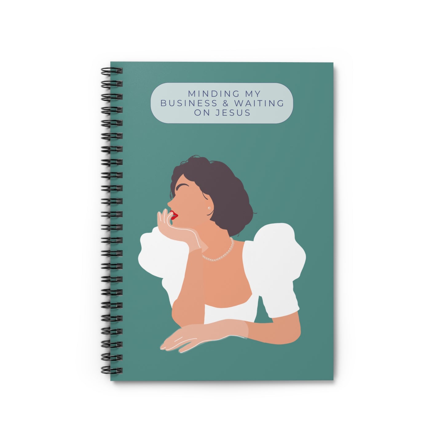 Waiting on Jesus Spiral Notebook 1.0