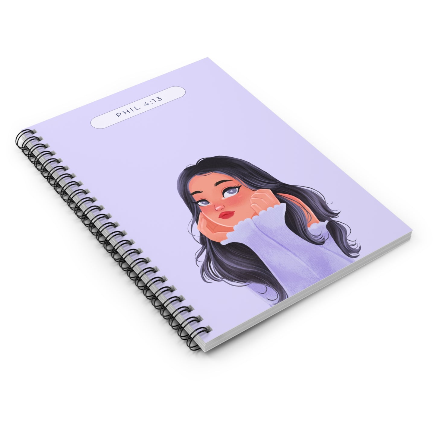 Phil 4:13 Spiral Notebook