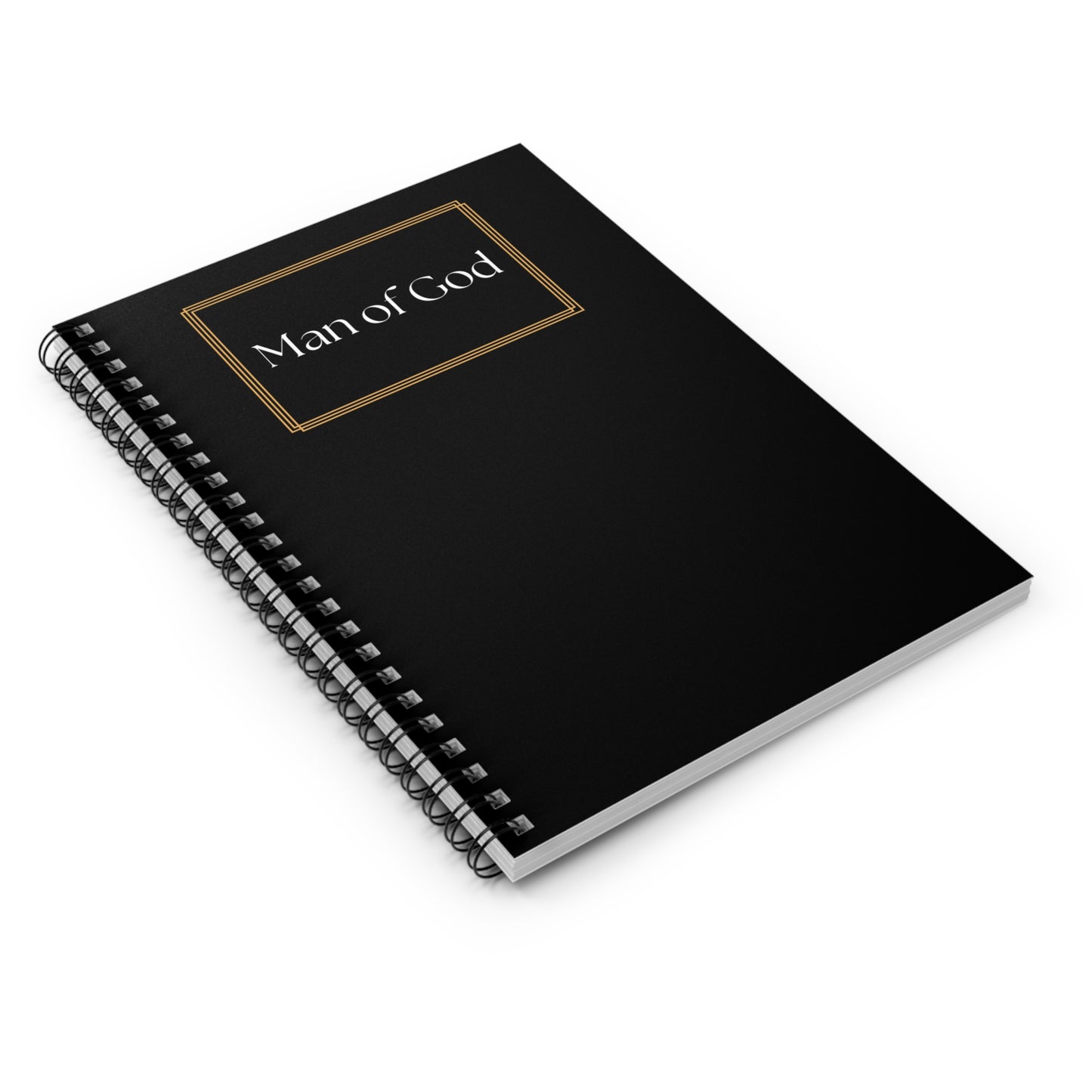 Man of God Spiral Notebook