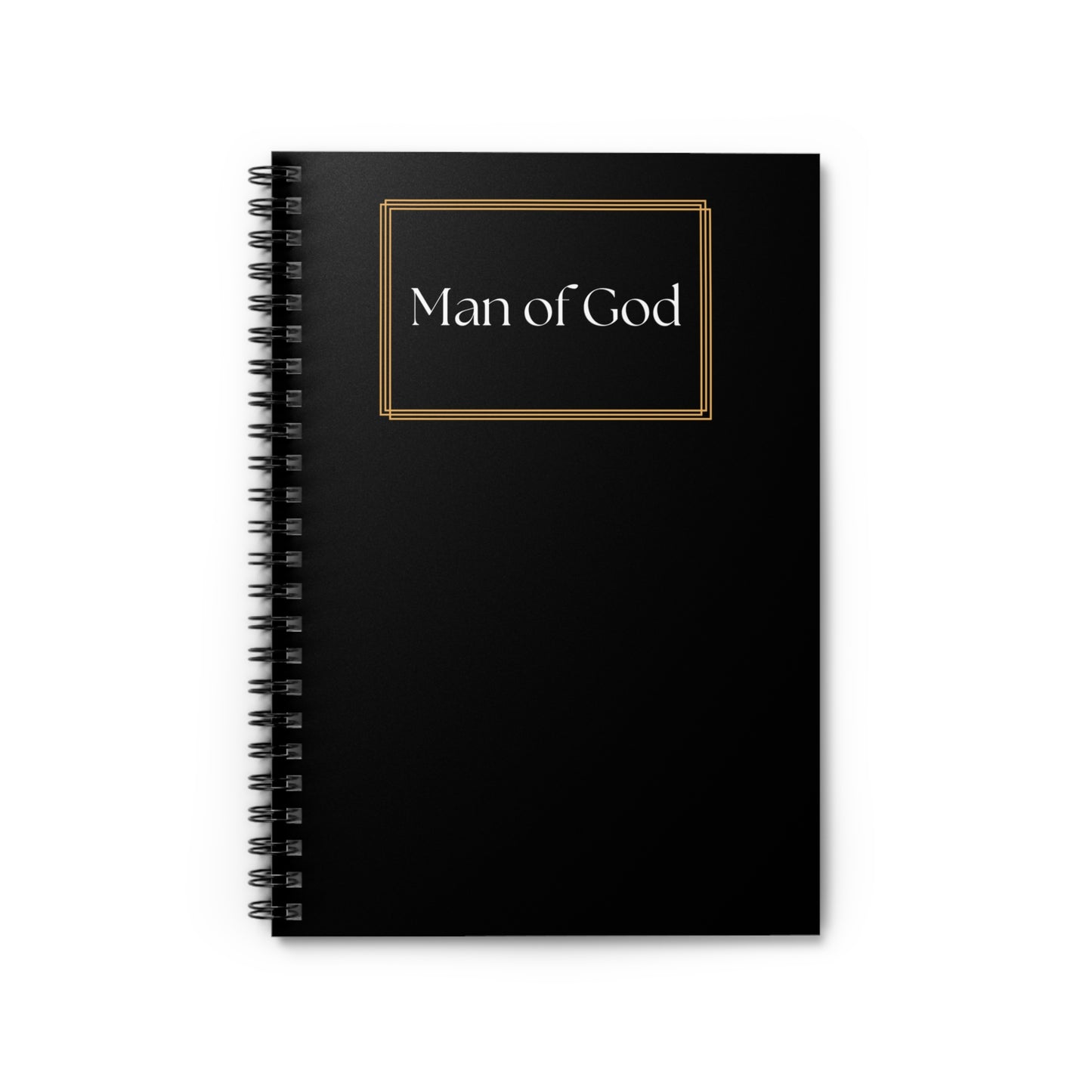 Man of God Spiral Notebook