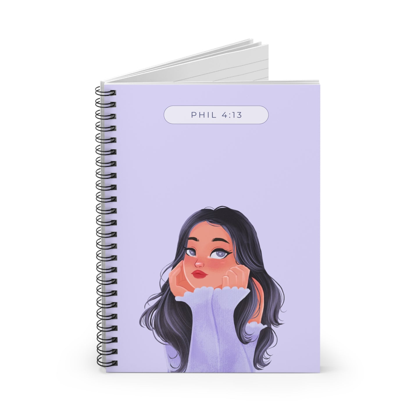Phil 4:13 Spiral Notebook