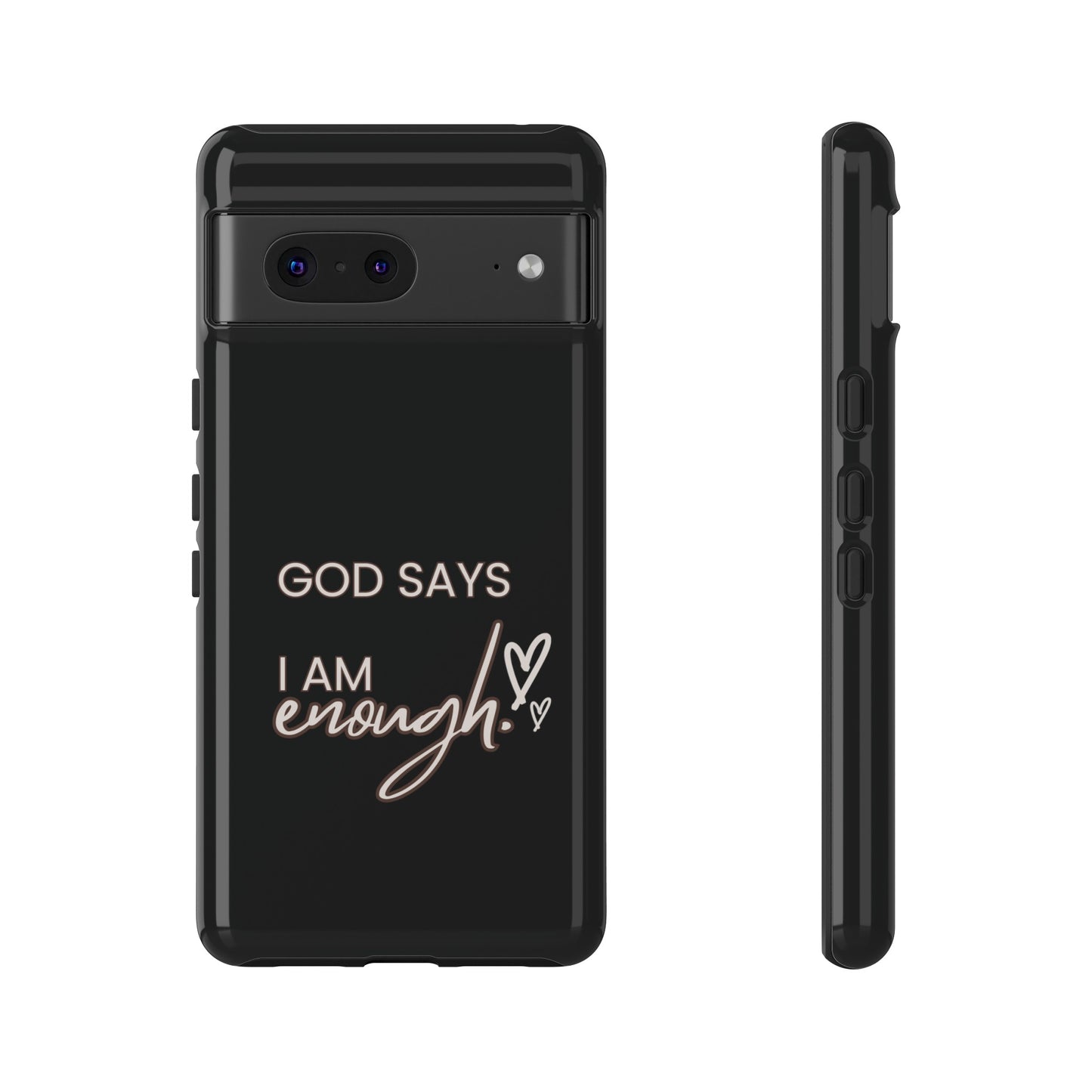 I am Enough Android Phone Case