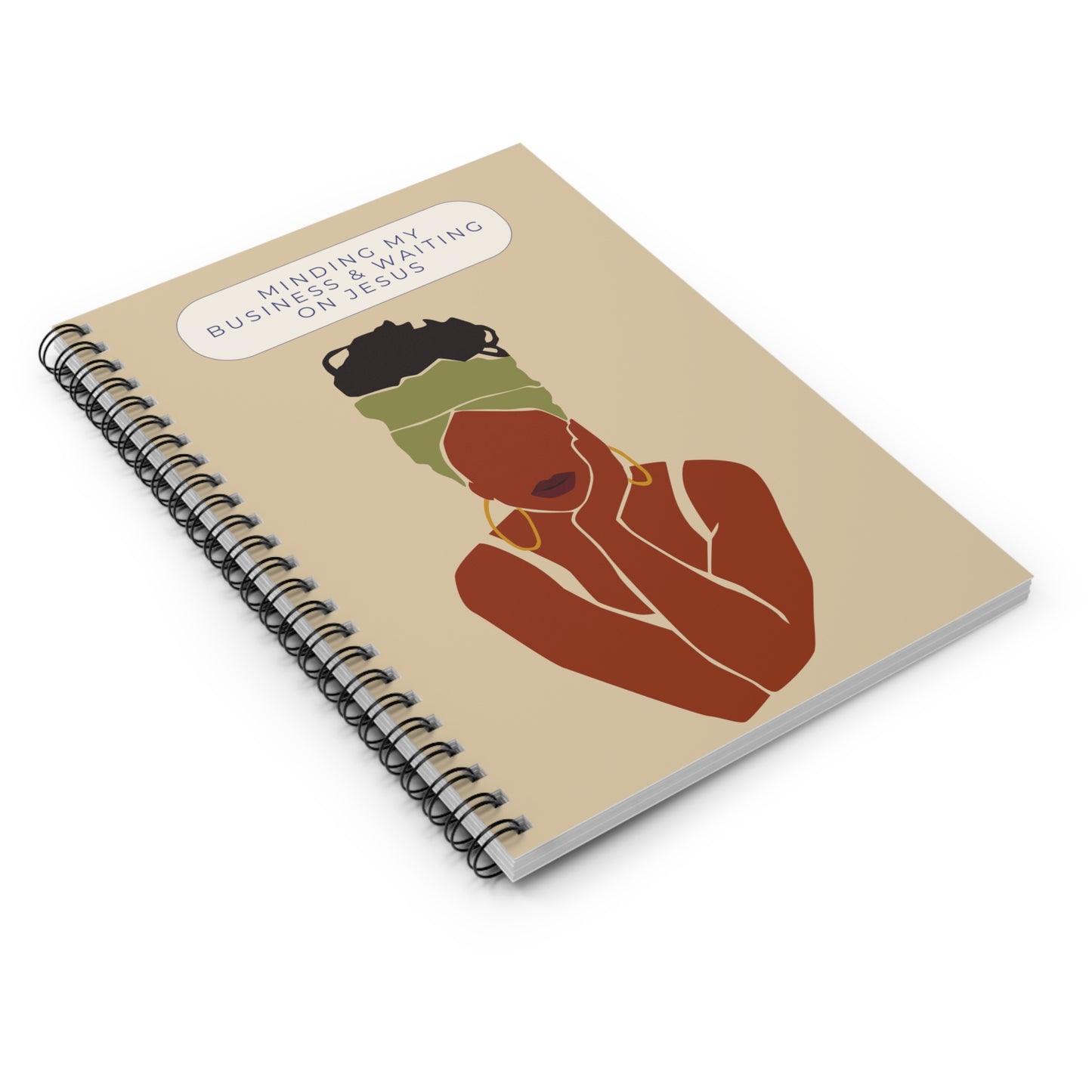 Waiting on Jesus Spiral Notebook 2.0