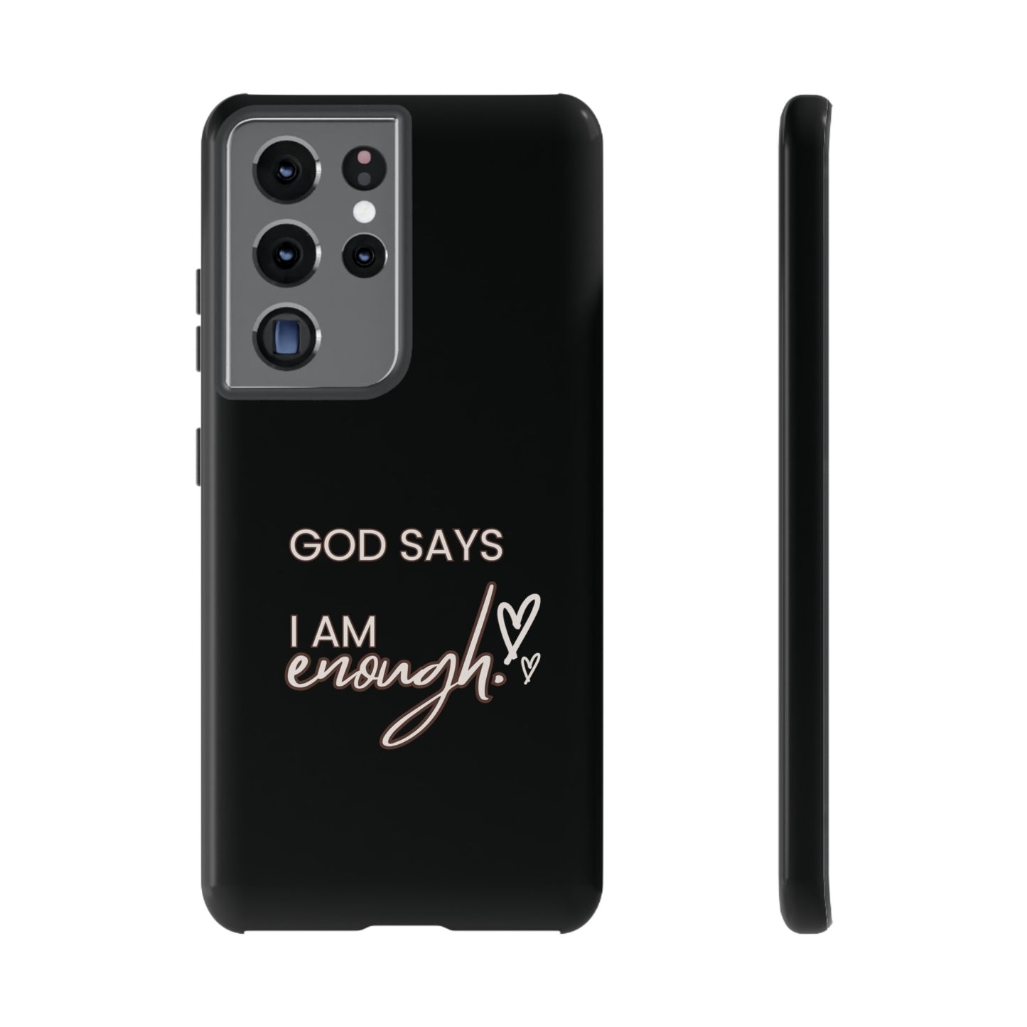 I am Enough Android Phone Case