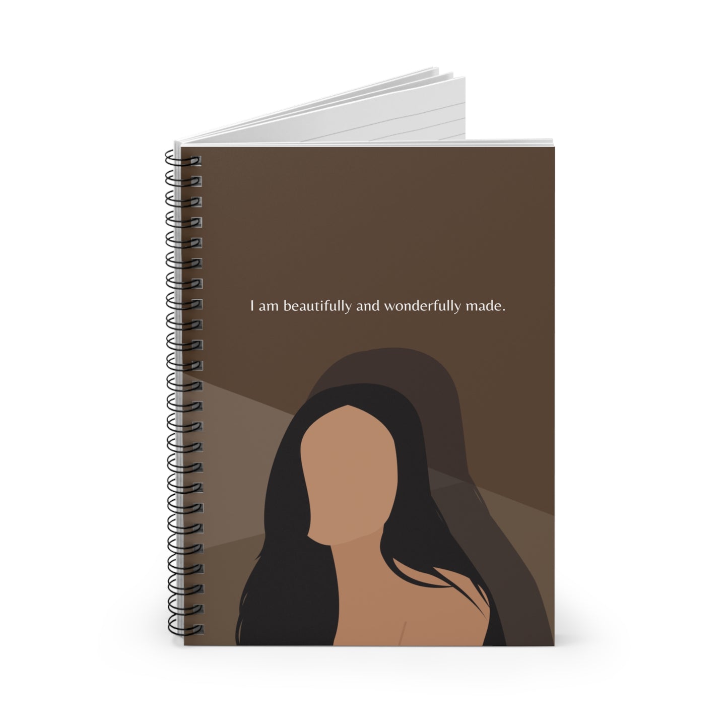 Beautifully and Wonderfully Made Spiral Notebook