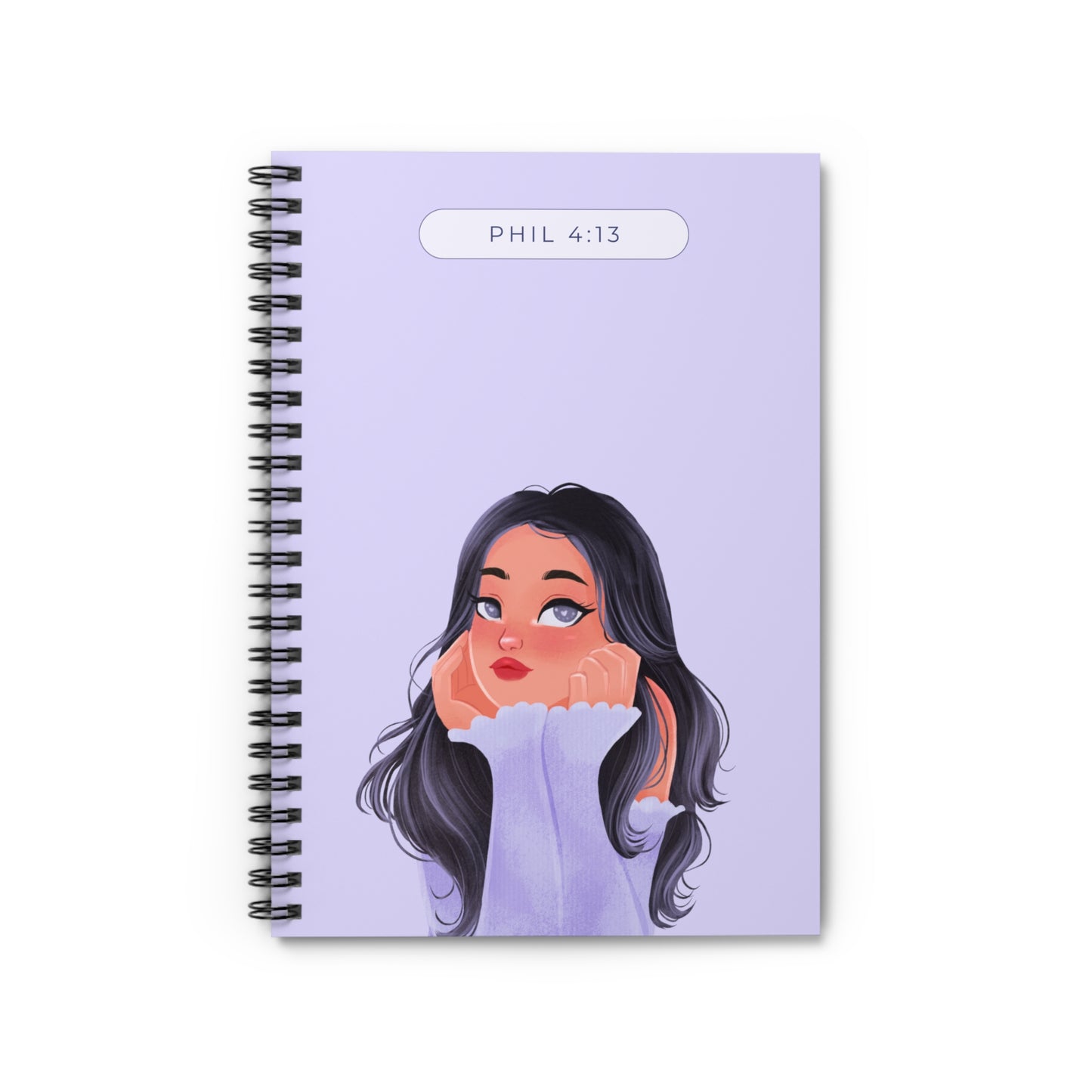 Phil 4:13 Spiral Notebook