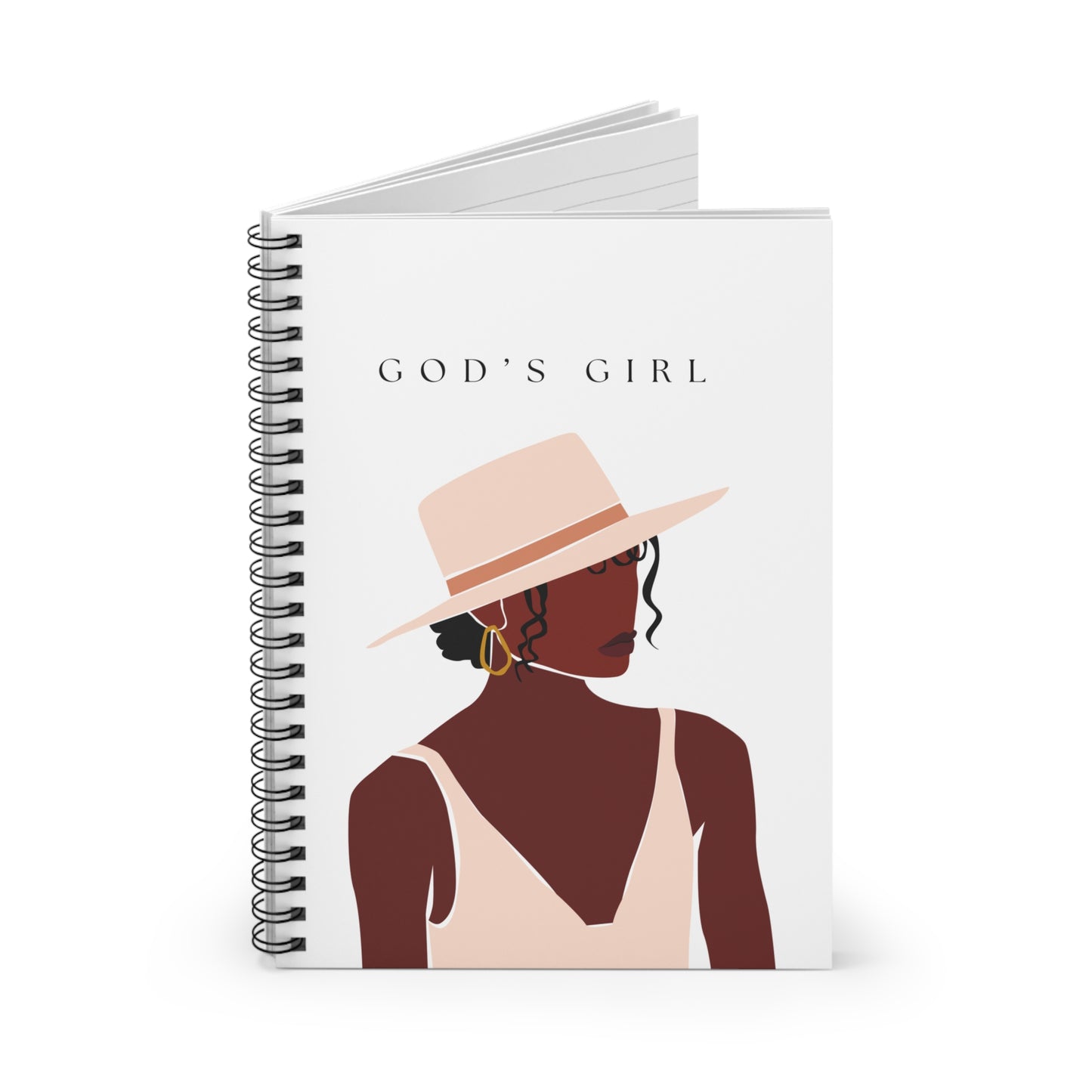 God's Girl Spiral Notebook 1.0