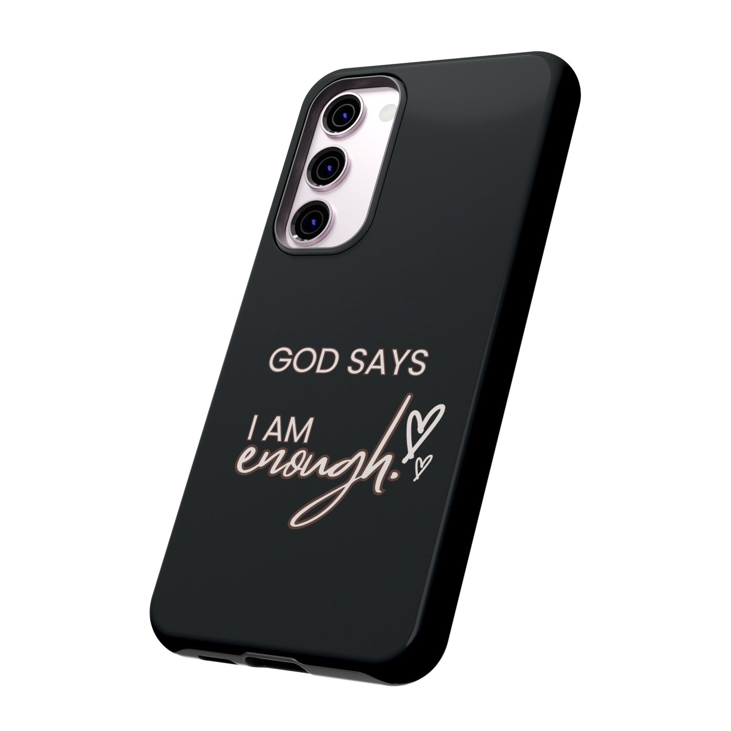I am Enough Android Phone Case