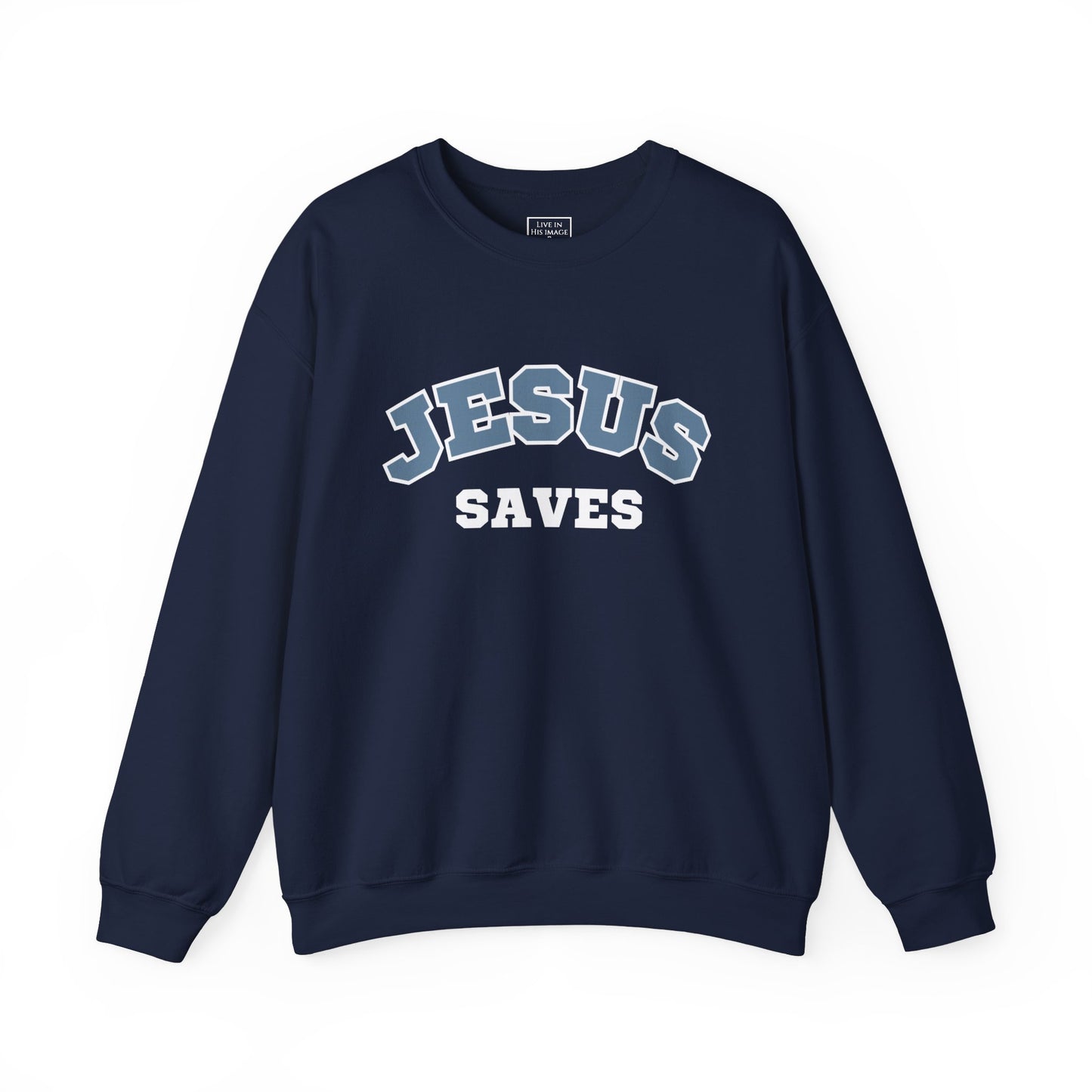 Jesus Saves Crewneck Sweatshirt