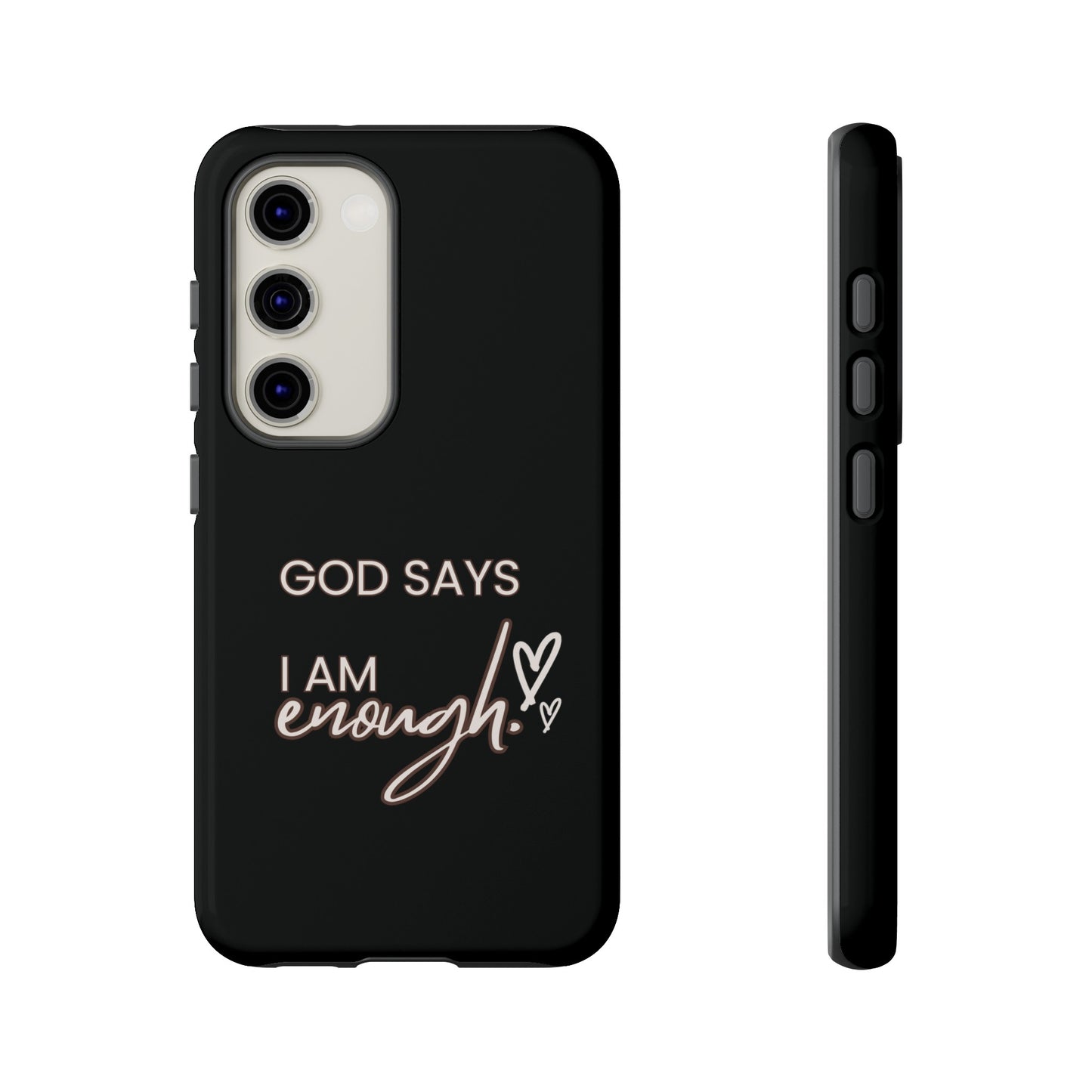 I am Enough Android Phone Case