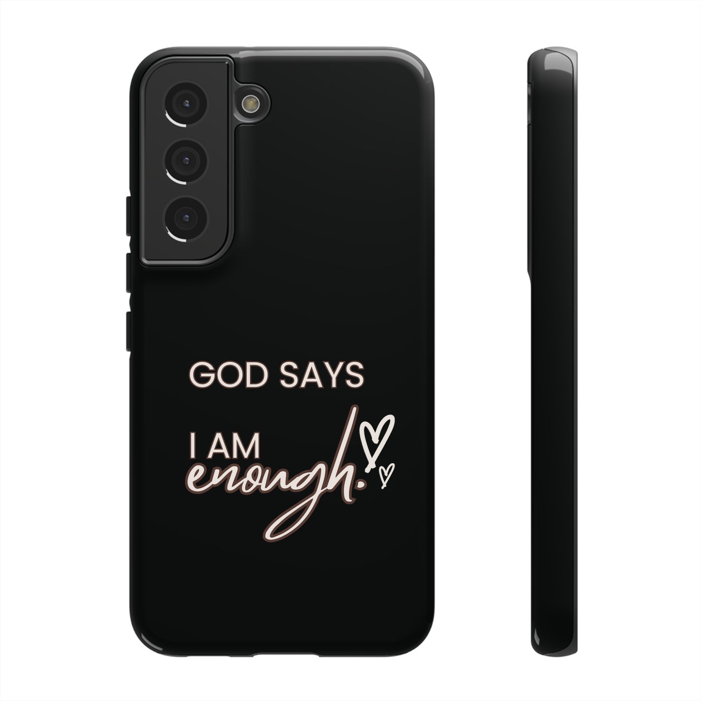 I am Enough Android Phone Case
