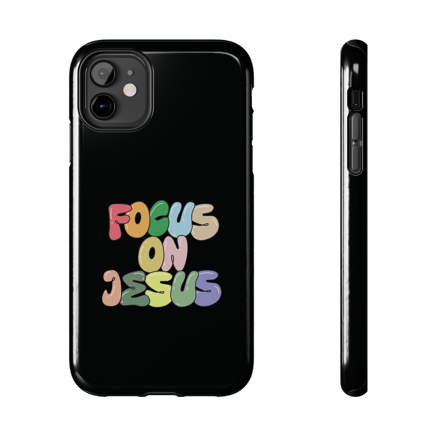 Focus on Jesus iPhone Case