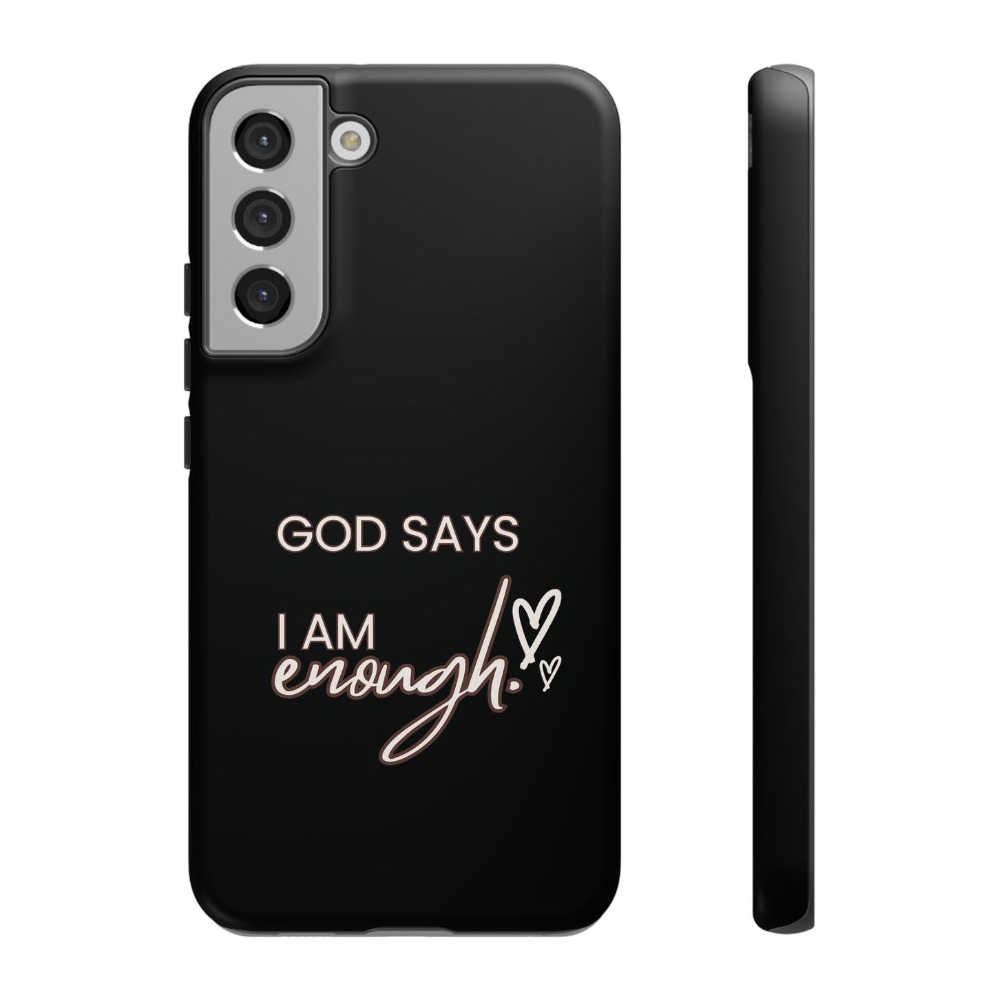 I am Enough Android Phone Case