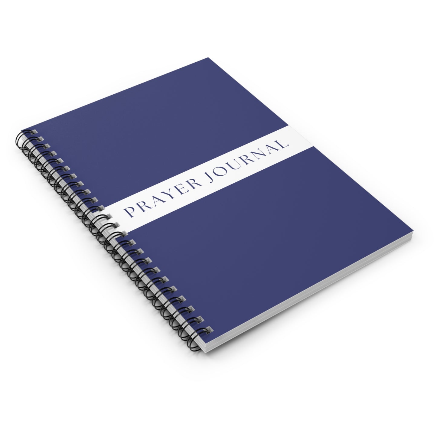 Medium-Shade Blue Prayer Journal