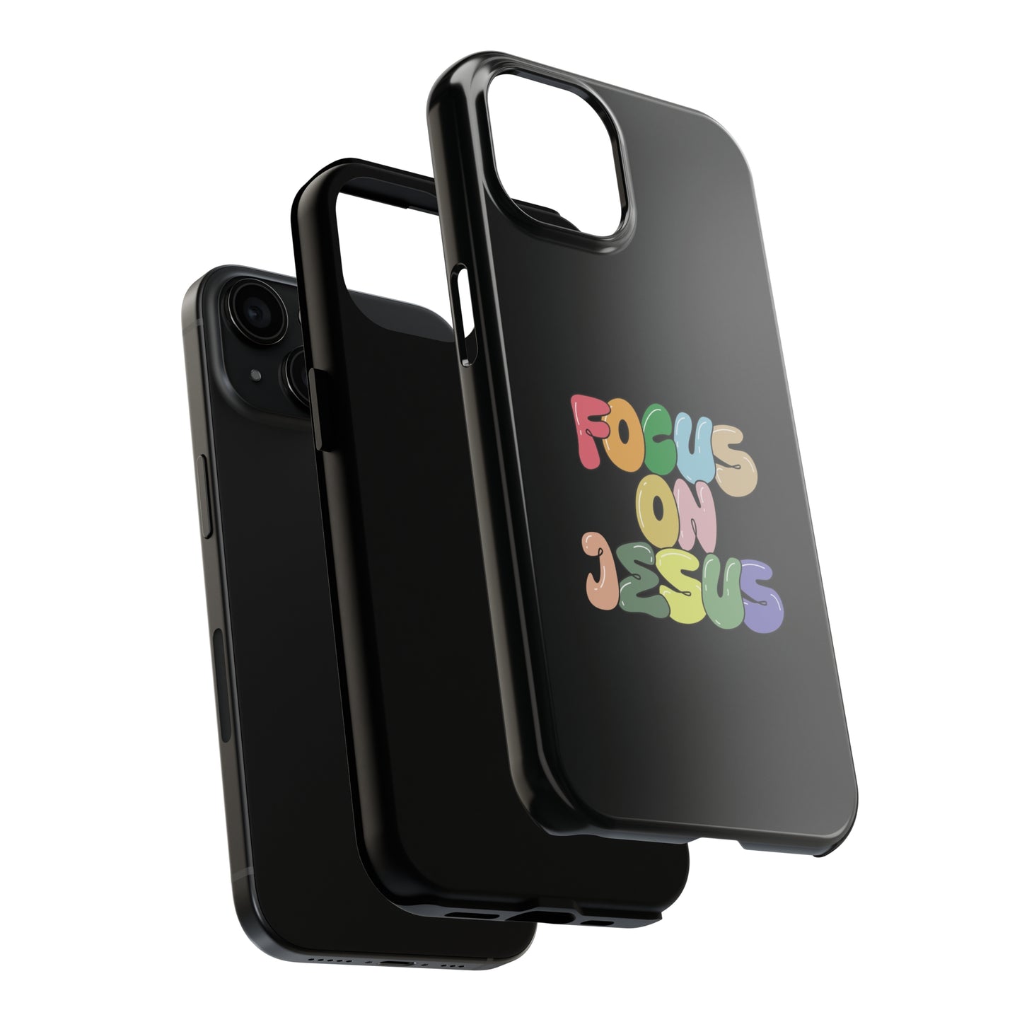 Focus on Jesus iPhone Case