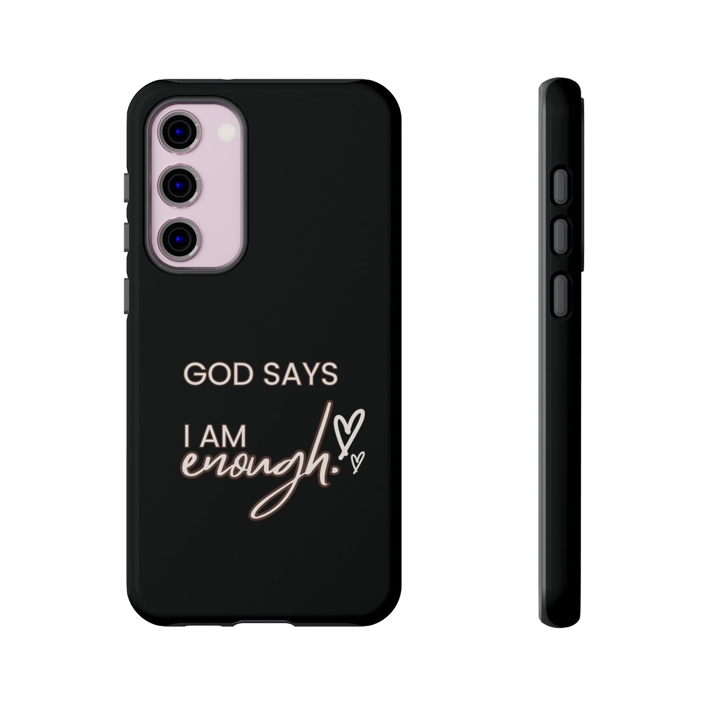 I am Enough Android Phone Case
