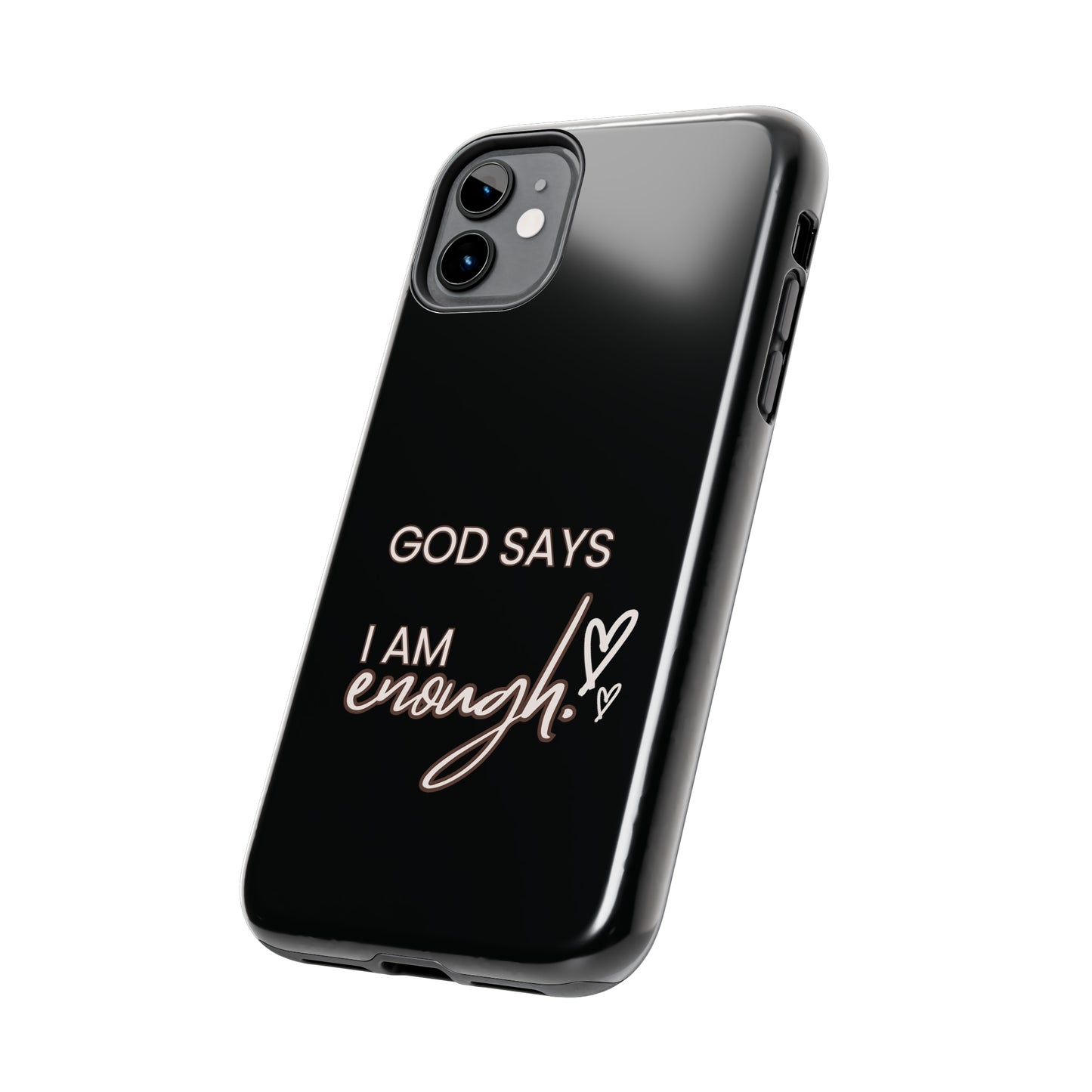 I am Enough iPhone Case