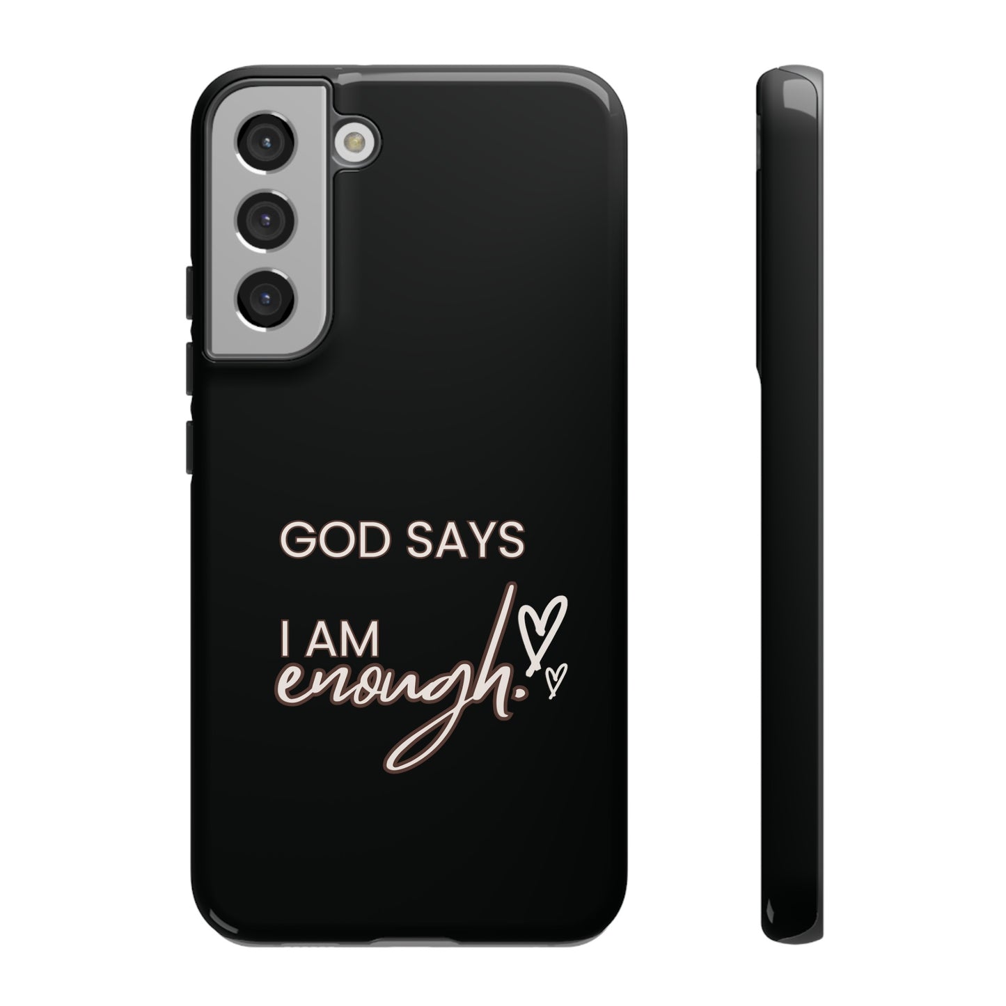 I am Enough Android Phone Case