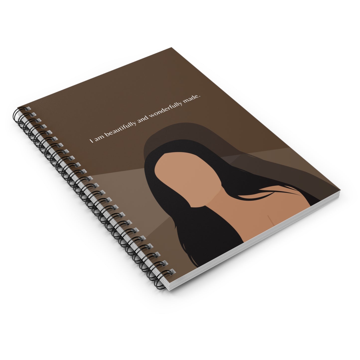 Beautifully and Wonderfully Made Spiral Notebook