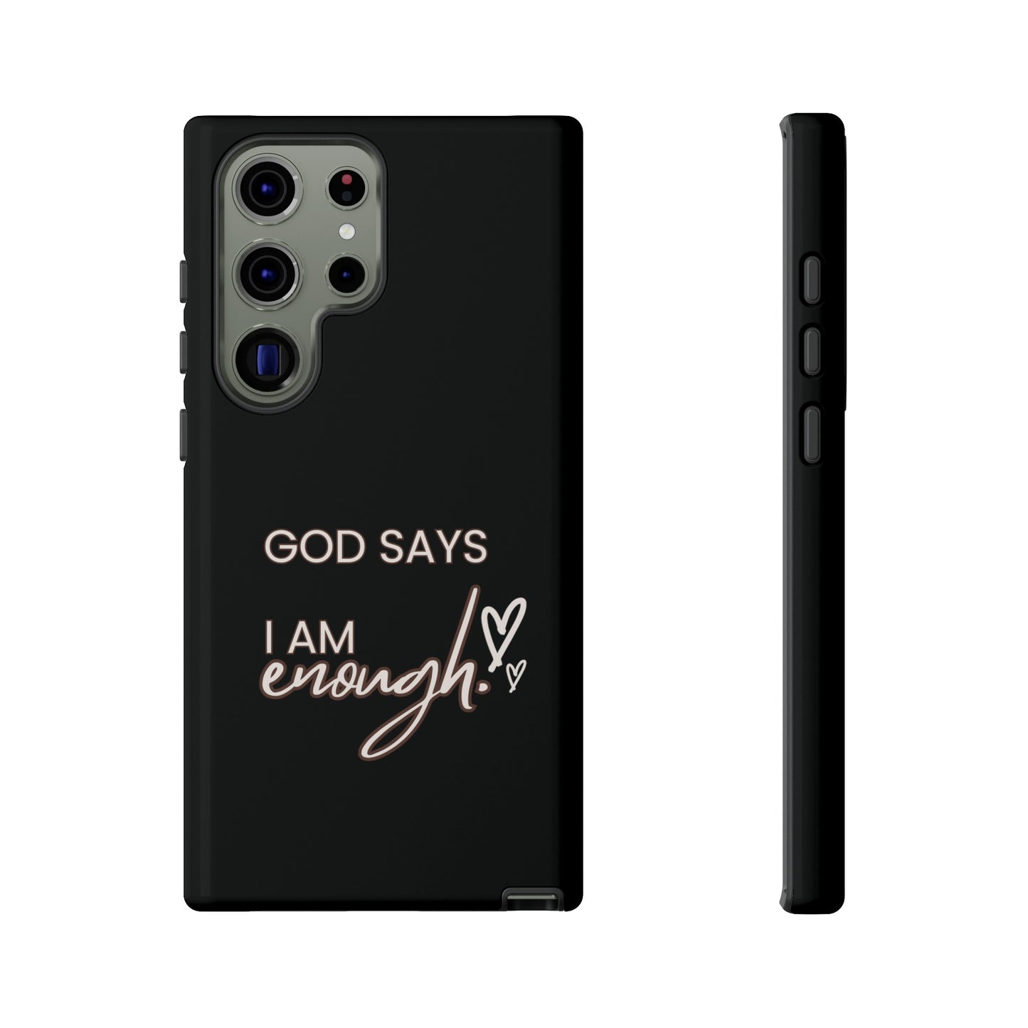 I am Enough Android Phone Case