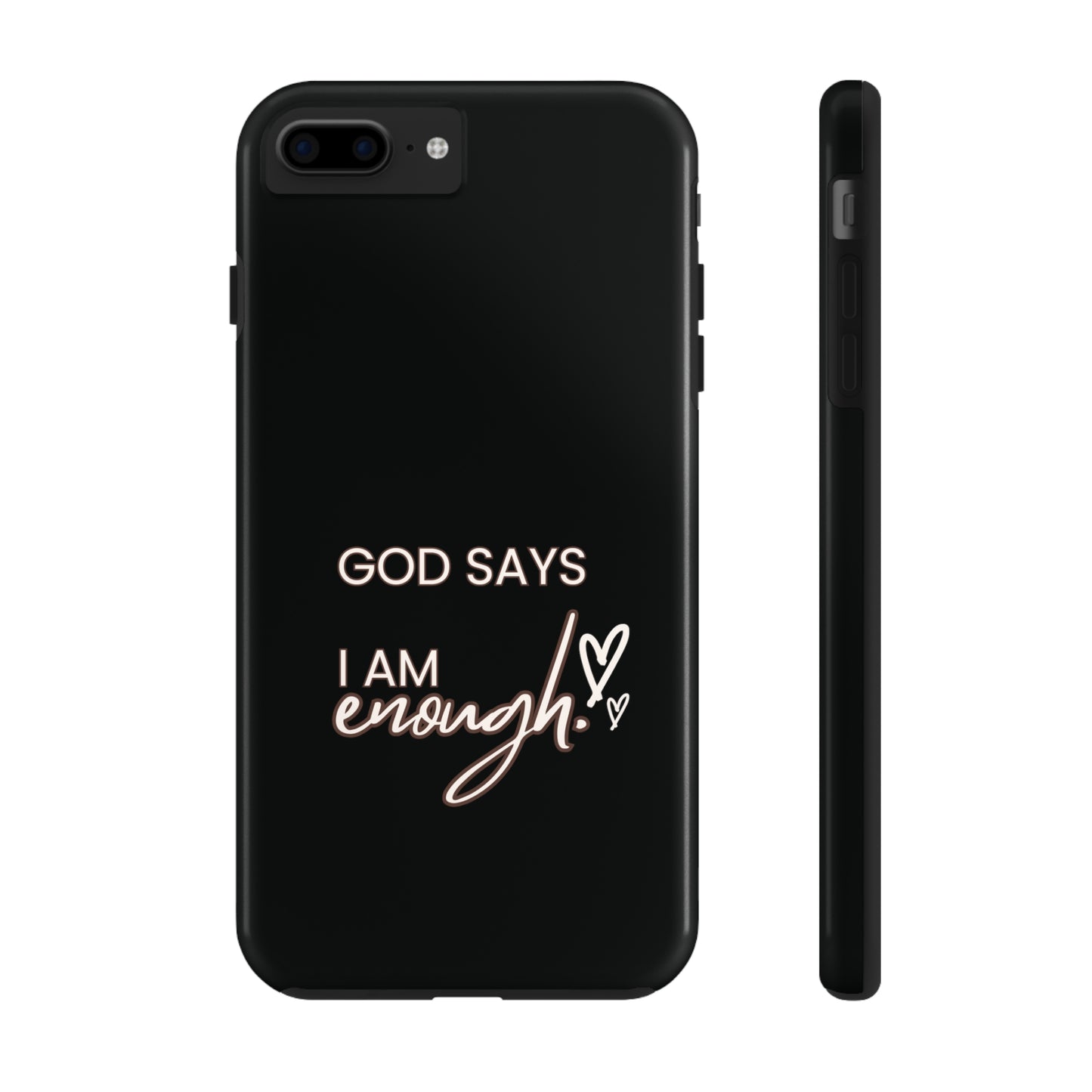 I am Enough iPhone Case
