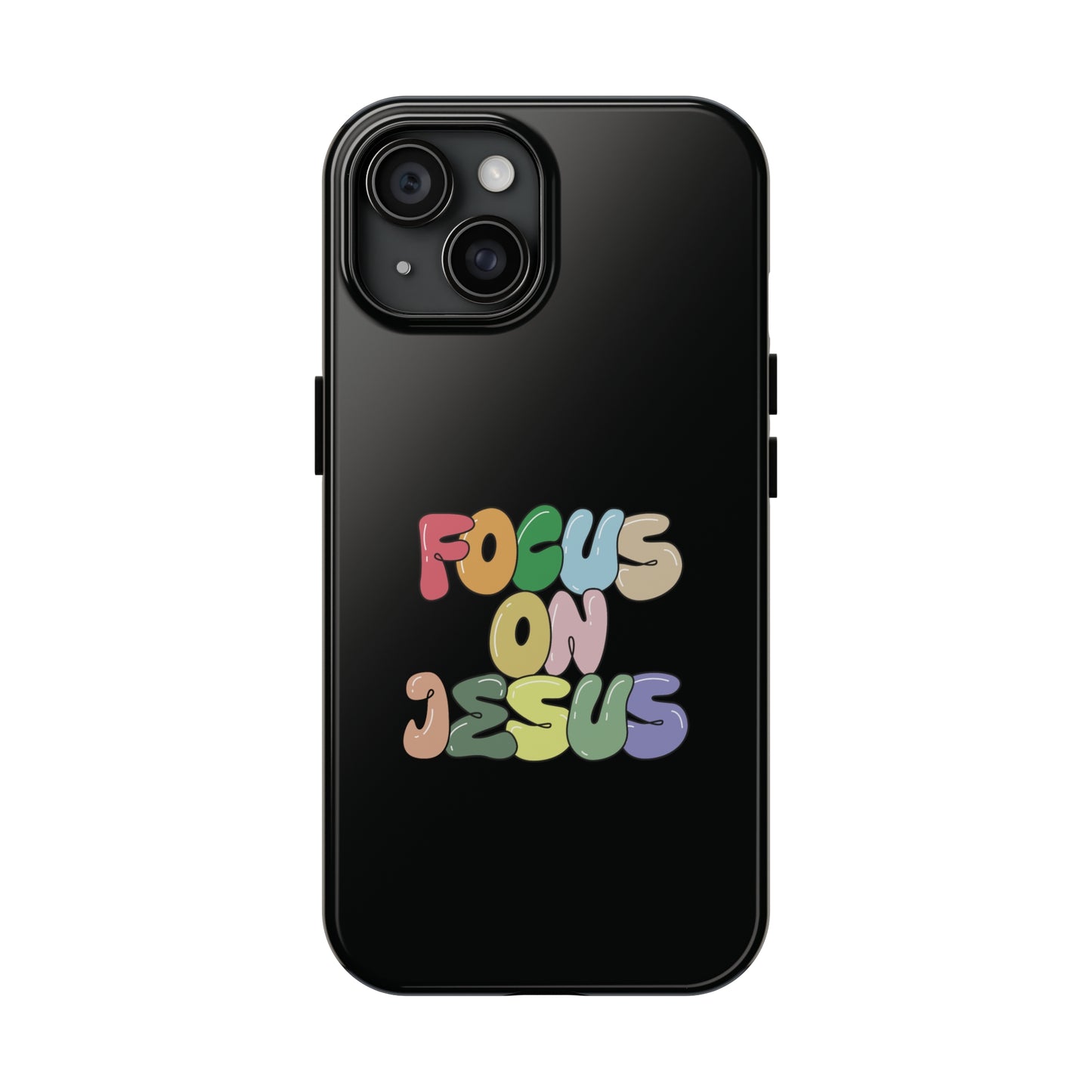 Focus on Jesus iPhone Case
