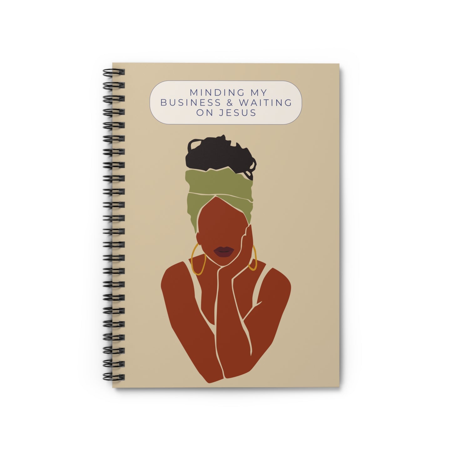 Waiting on Jesus Spiral Notebook 2.0
