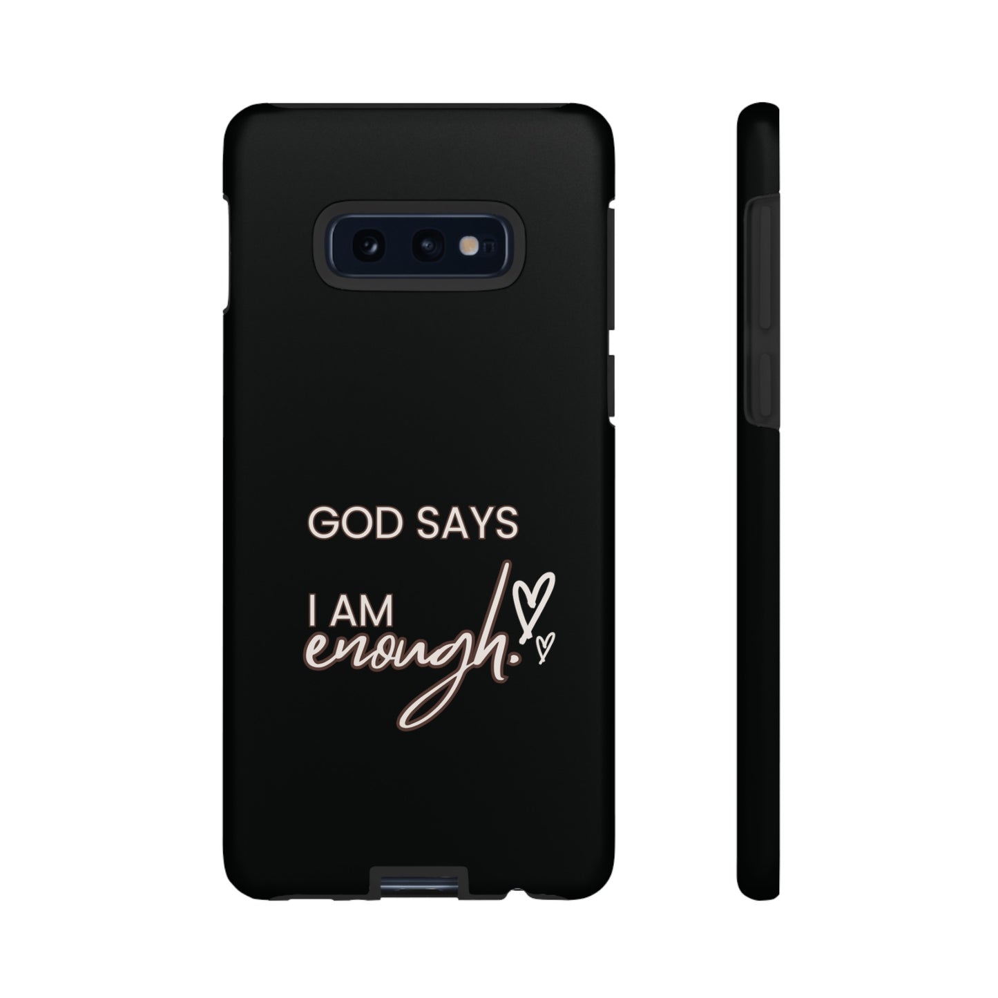 I am Enough Android Phone Case