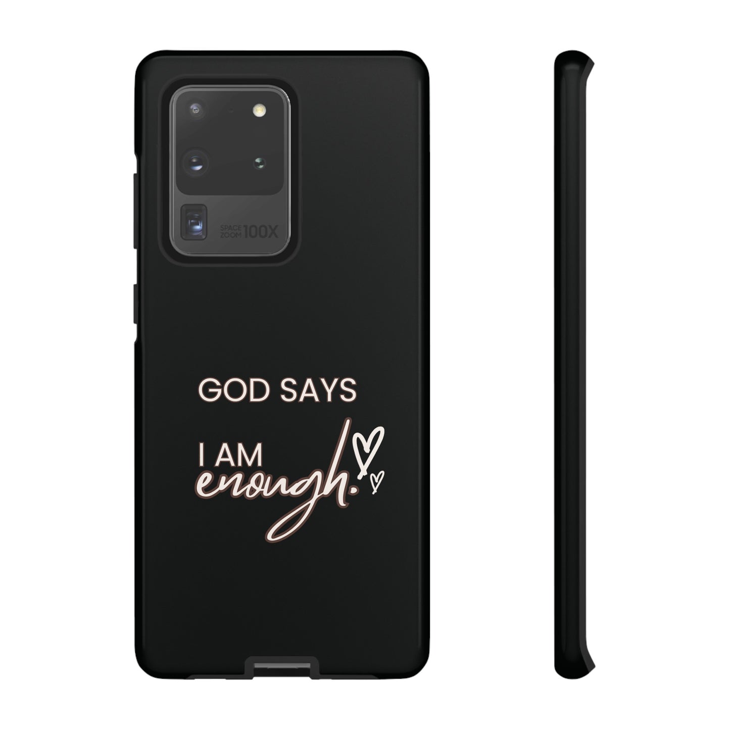 I am Enough Android Phone Case