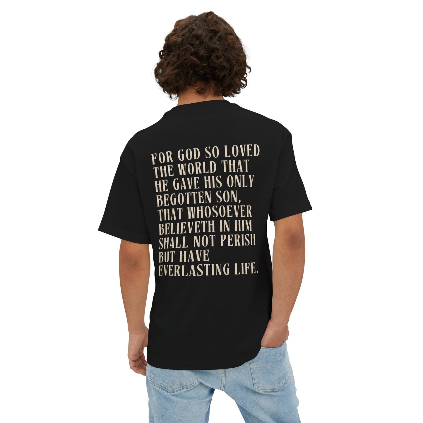 John 3:16 Oversized Tee