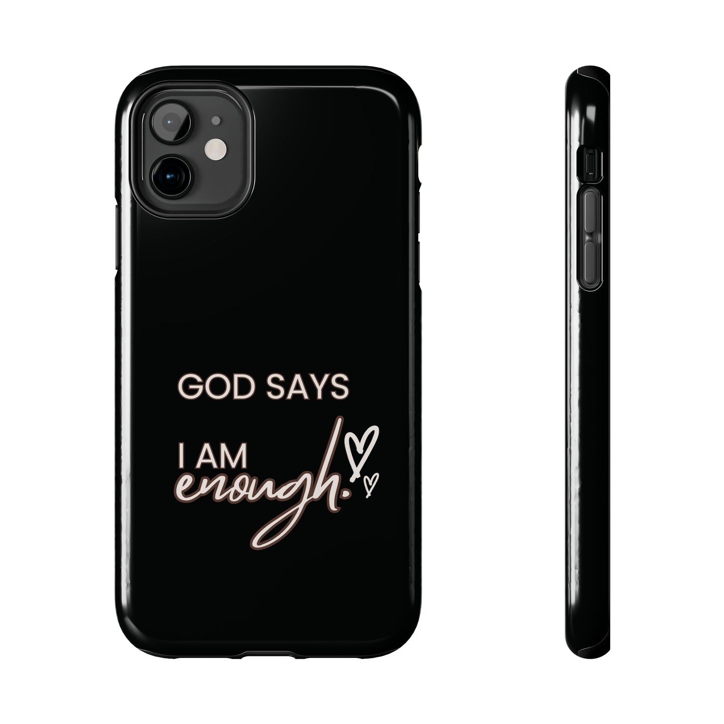 I am Enough iPhone Case