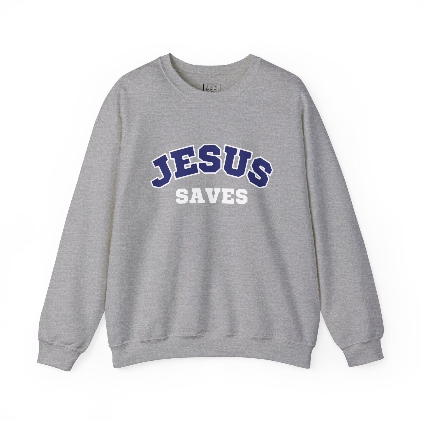 Jesus Saves Crewneck Sweatshirt