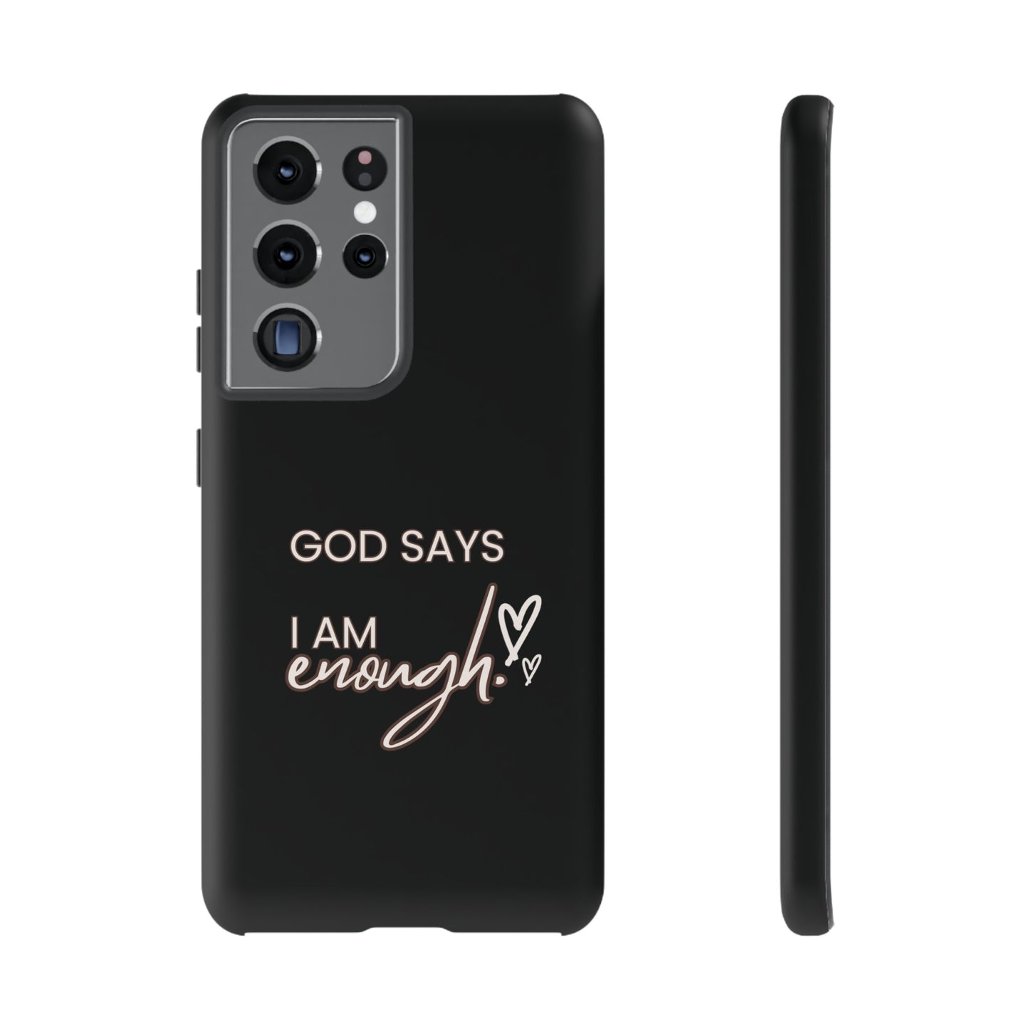I am Enough Android Phone Case
