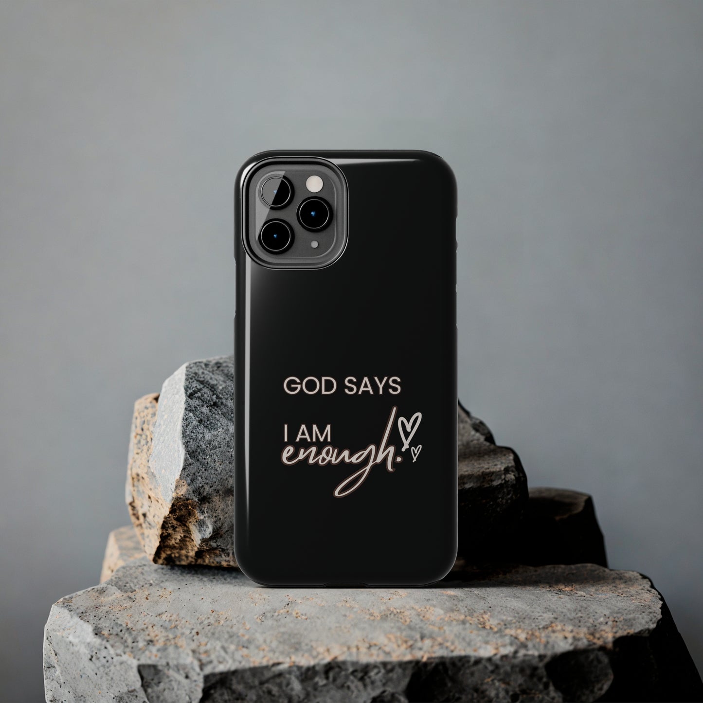 I am Enough iPhone Case