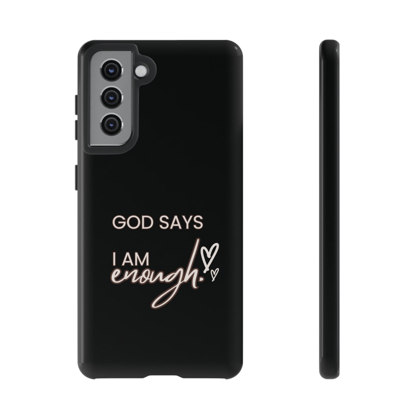I am Enough Android Phone Case