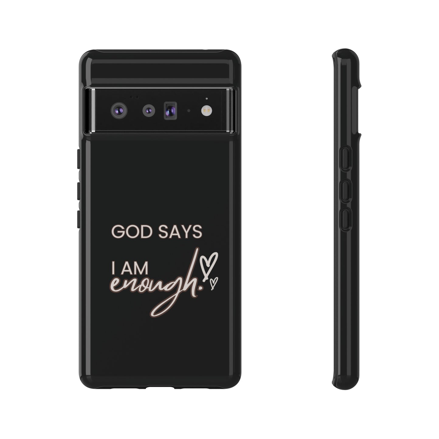 I am Enough Android Phone Case