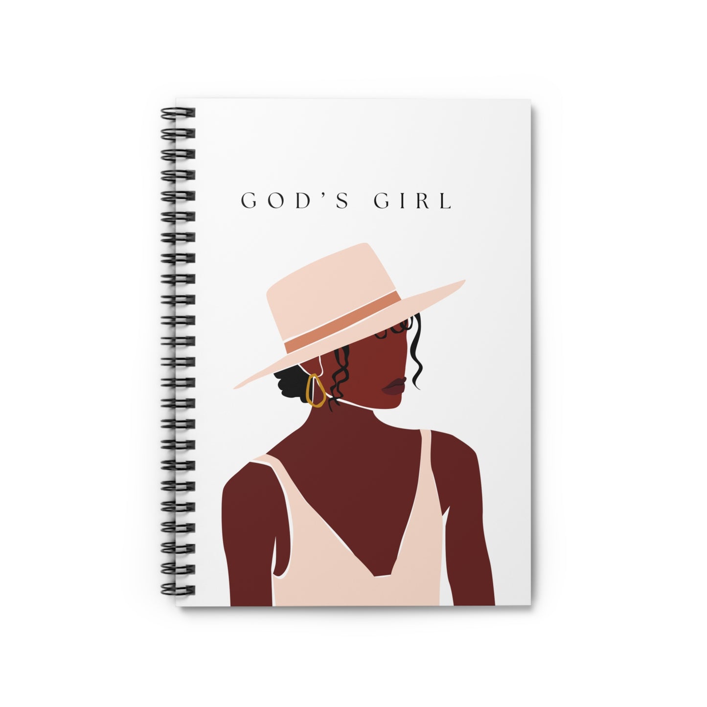 God's Girl Spiral Notebook 1.0