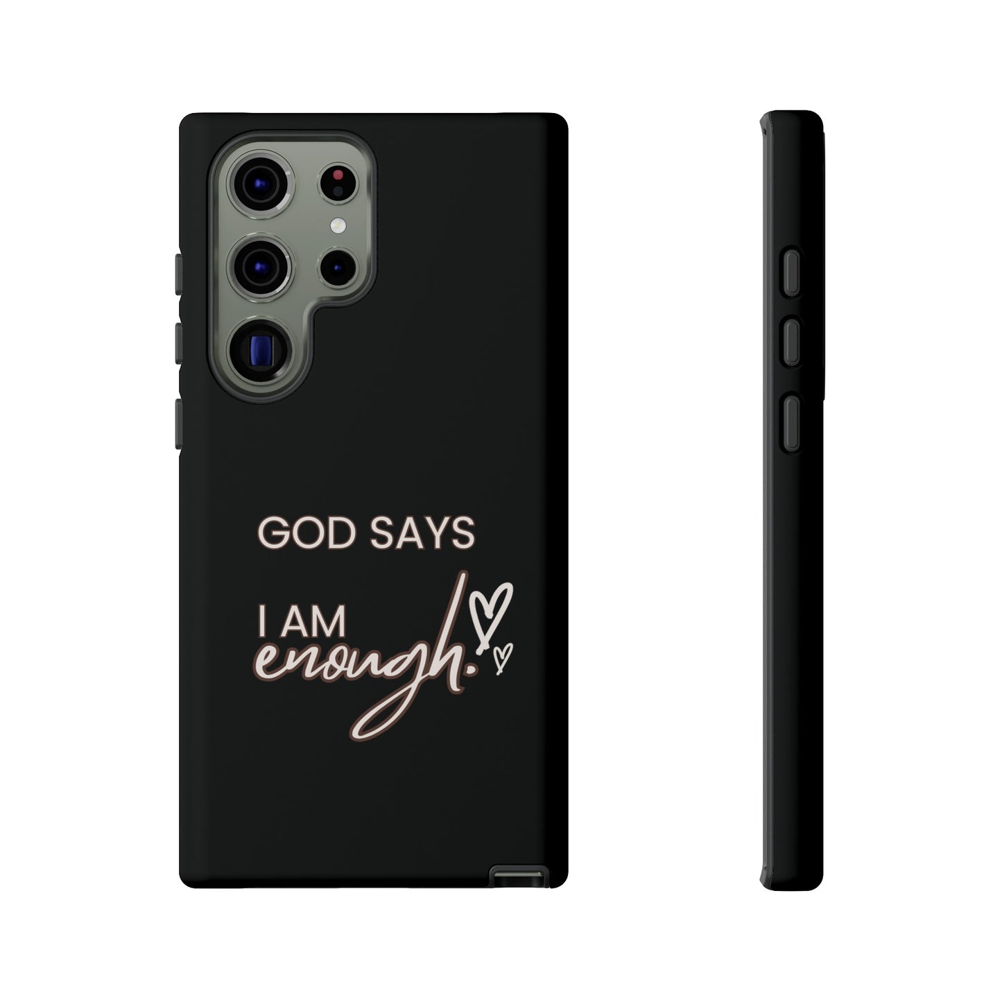 I am Enough Android Phone Case