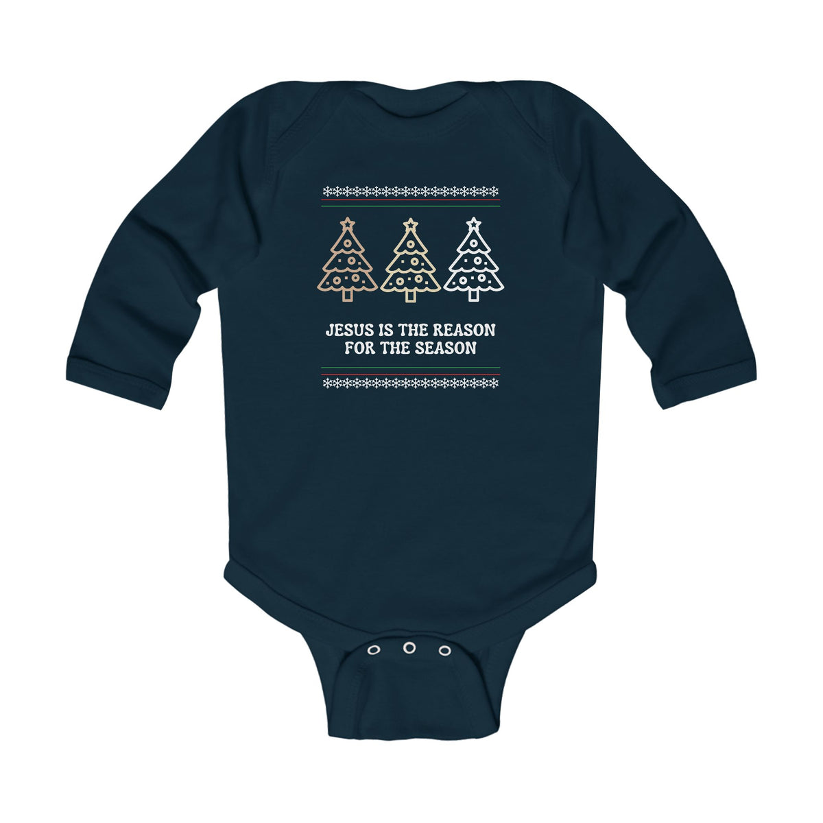 Jesus Is The Reason Long Sleeve Onesie