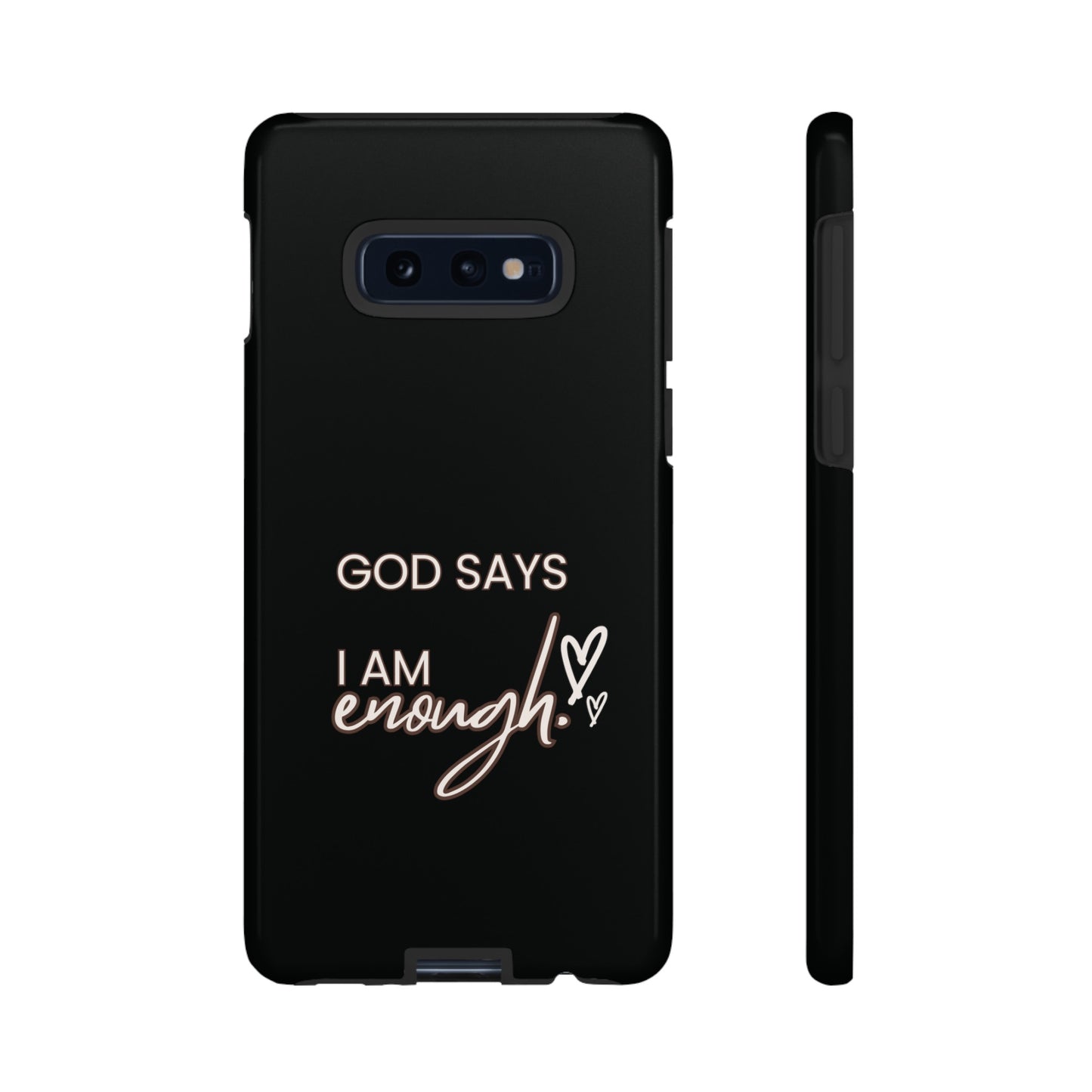 I am Enough Android Phone Case