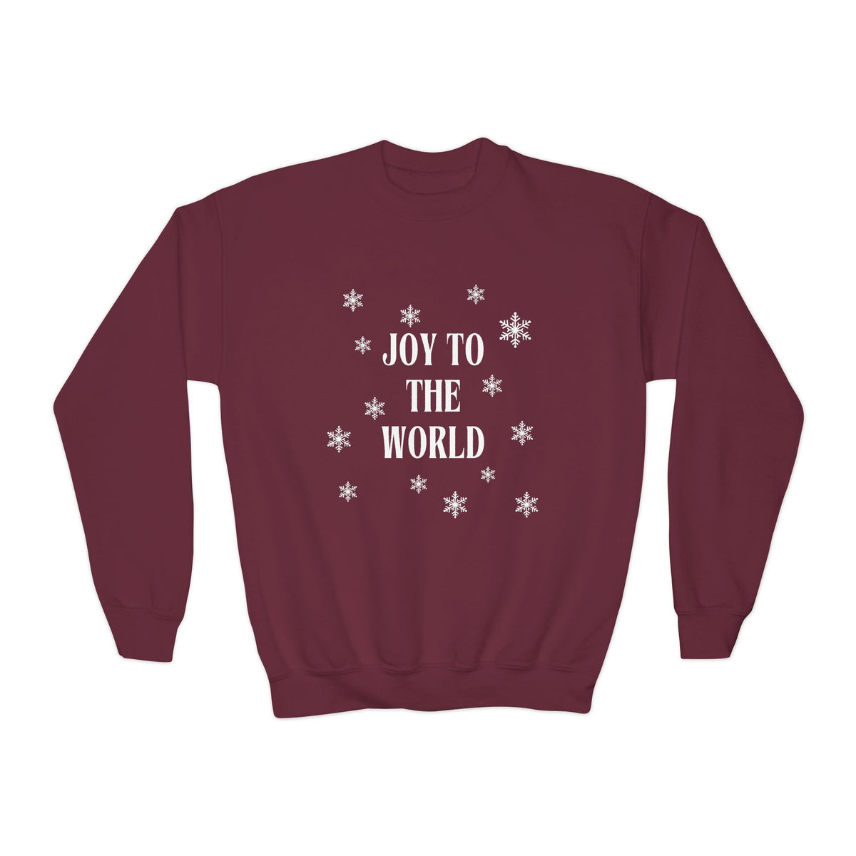 Joy To The World Youth Crewneck Sweatshirt