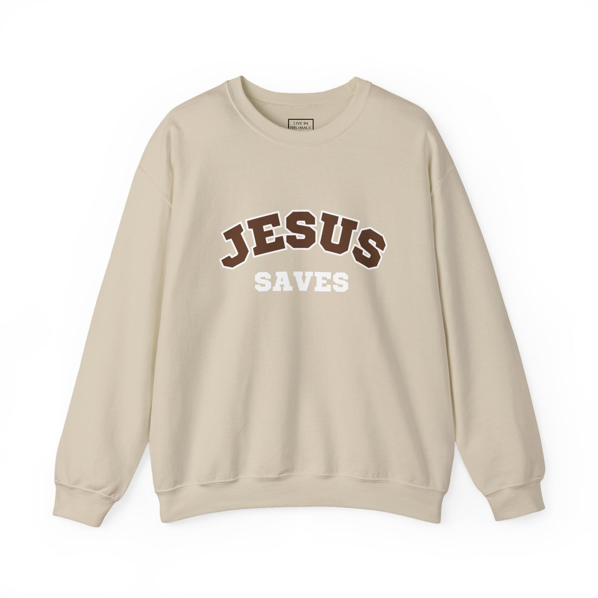 Jesus Saves Crewneck Sweatshirt