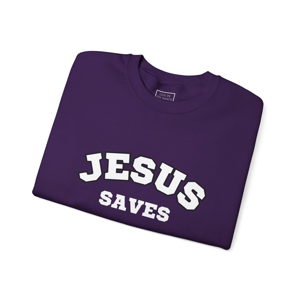 Jesus Saves Crewneck Sweatshirt
