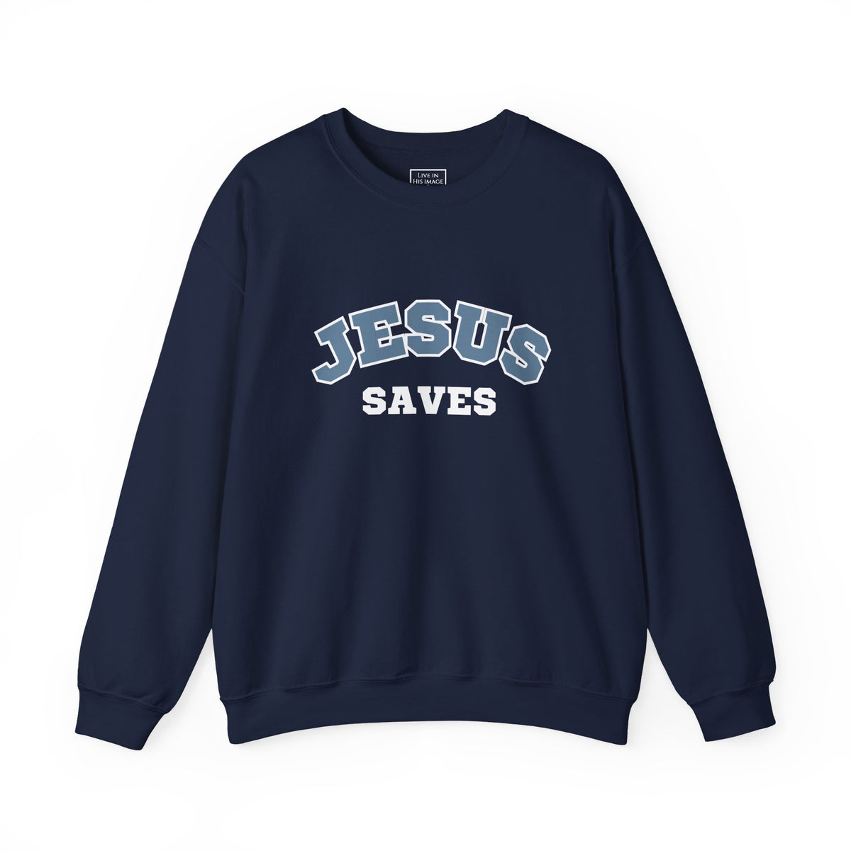 Jesus Saves Crewneck Sweatshirt